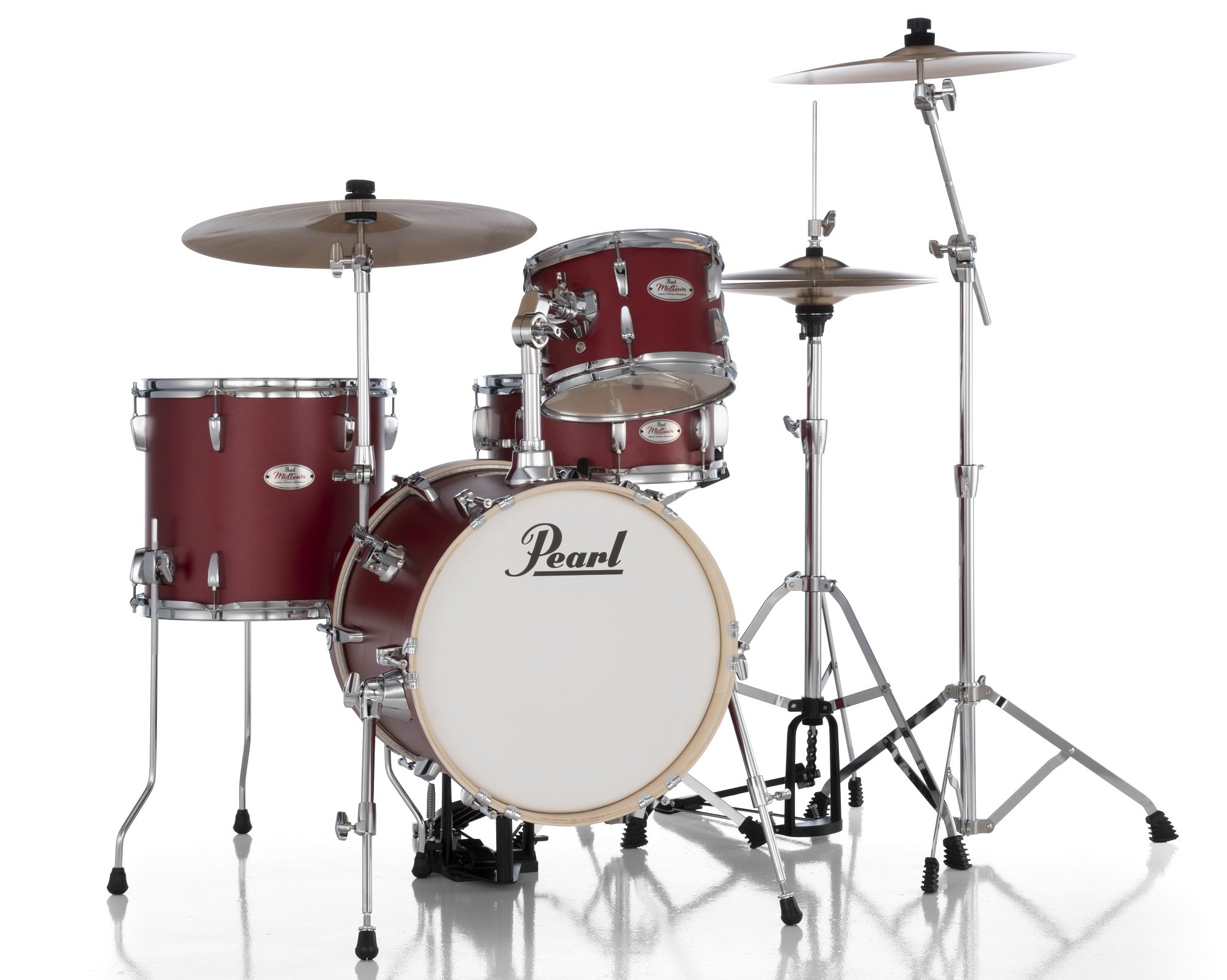 Midtown 4pc Compact Set incl. HWP-50S - Matte Red 