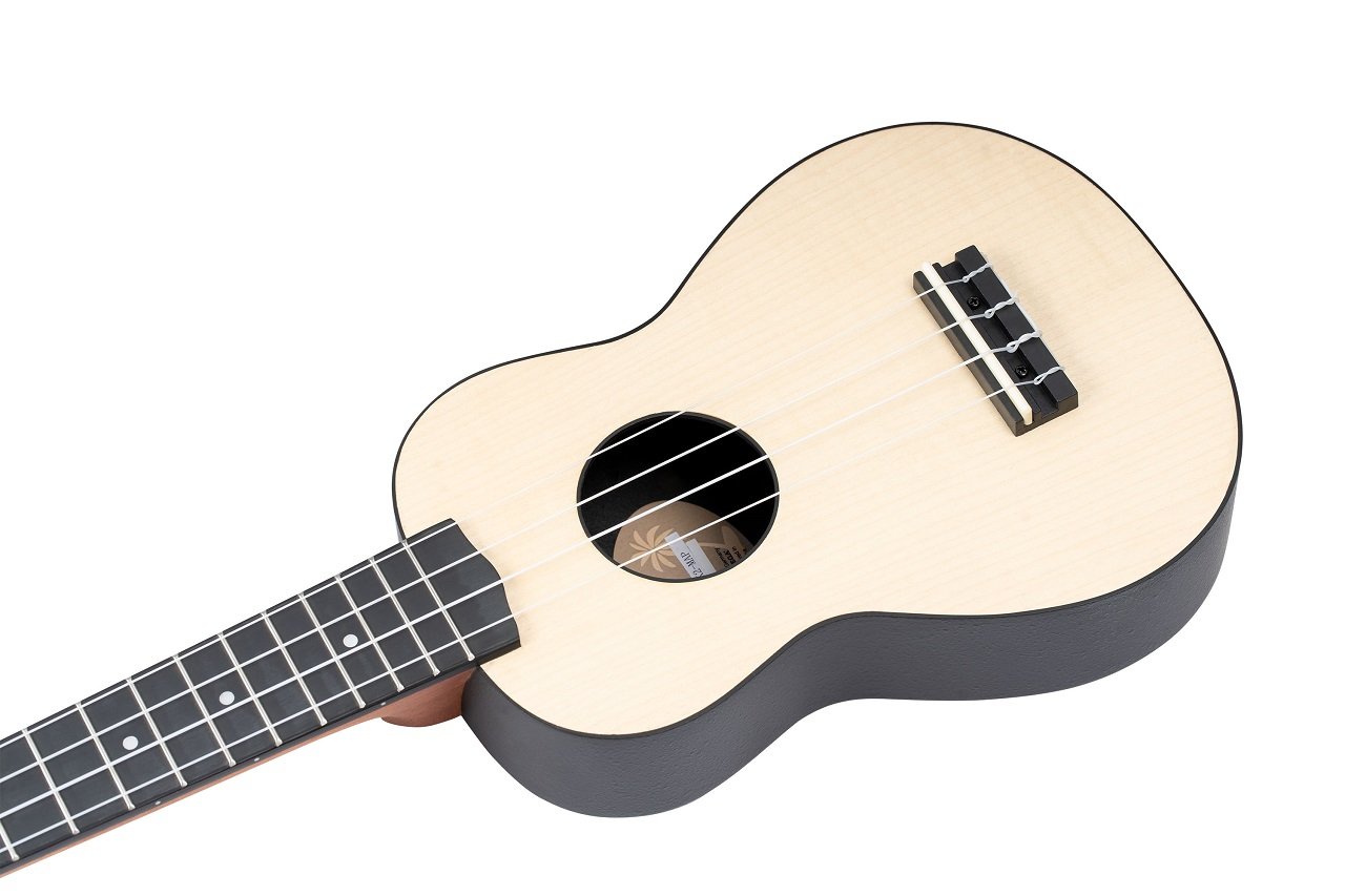 K2 Series Ukulele Set 4 String "Maple satin finish" - inkl. Gymbag/H-Tuner/5 Picks/Gurt