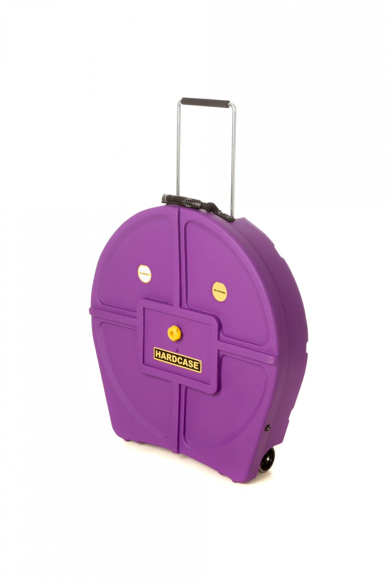 HNP12CYM24-PU Cymbal Trolley-Case 24" für 12 Becken - Purple