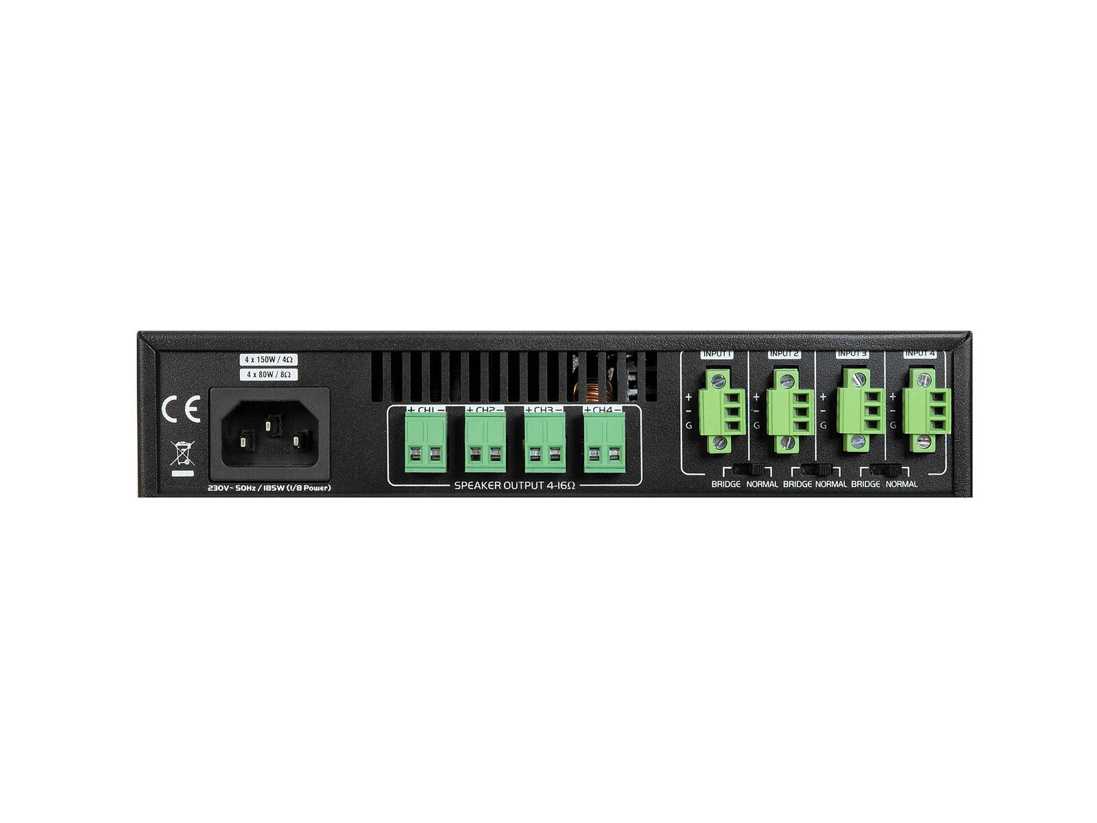 DJP-604 4-Kanal Class-D  Endstufe