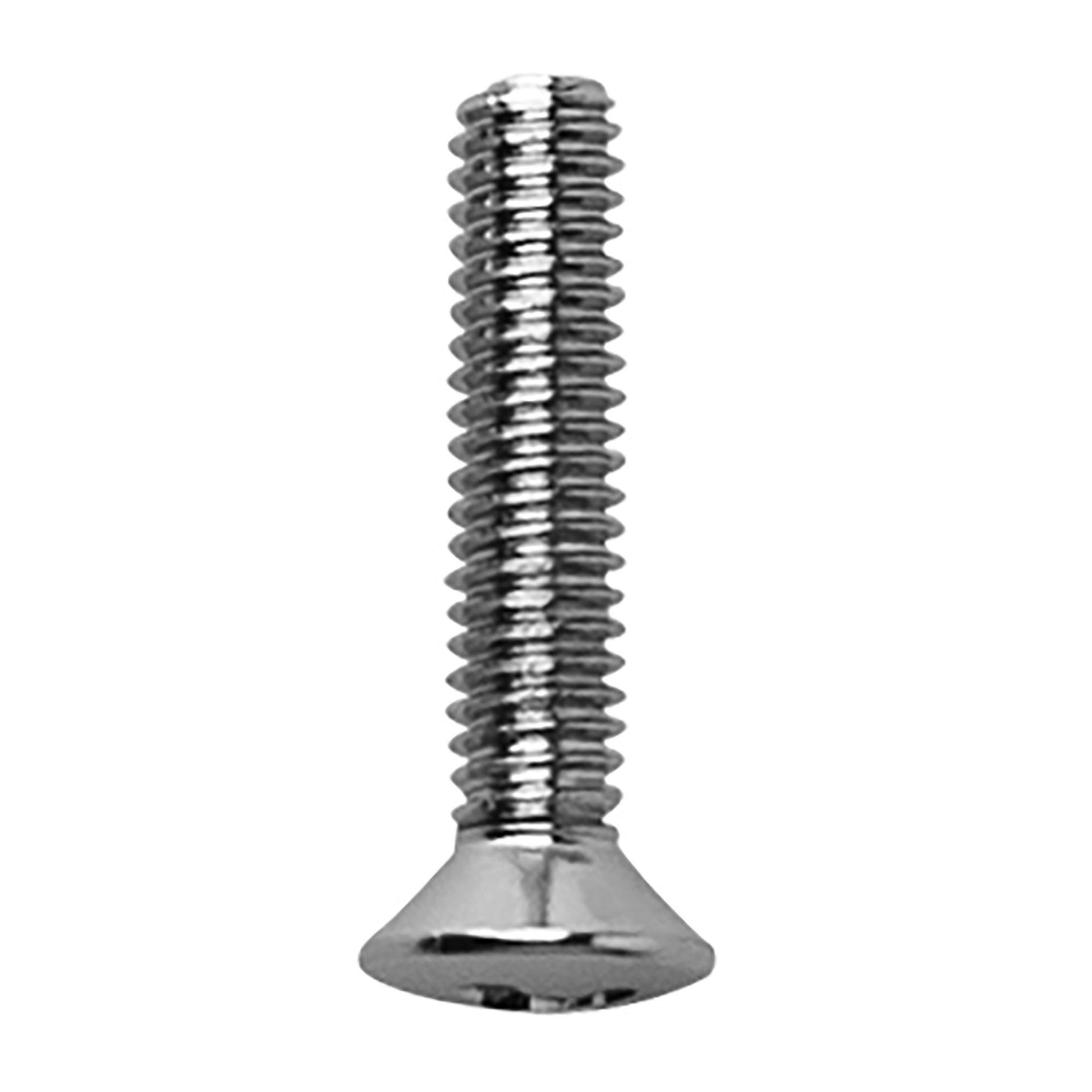 Sadowsky Parts - Countersunk Screw for Electronics Compartment Covers, M 2,5 mm x 12 mm, 4 pcs. - Ch
