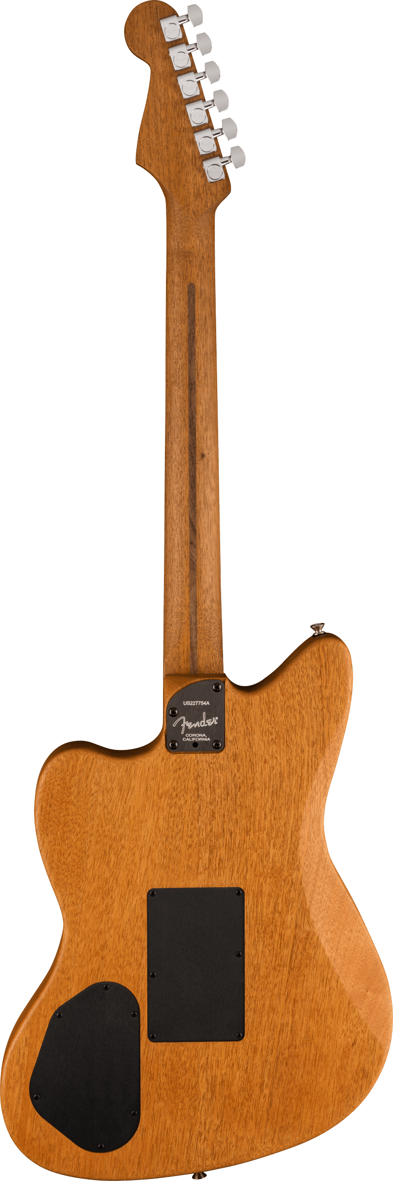 American Acoustasonic® Jazzmaster® All-Mahogany, Natural