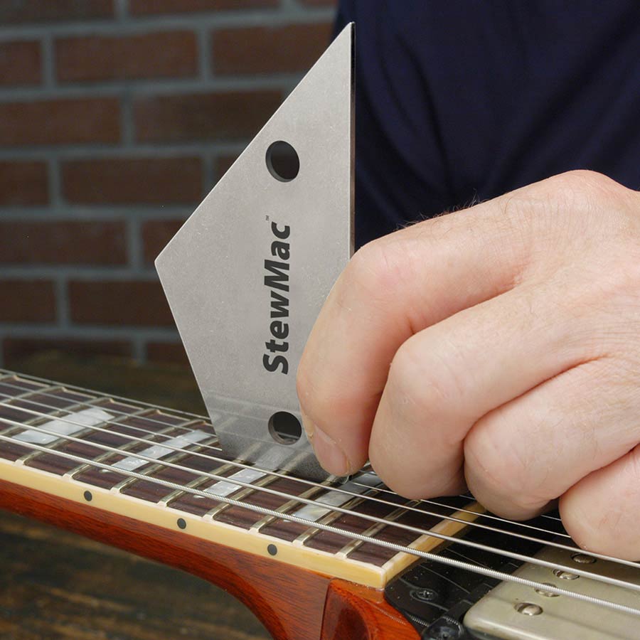Fret Rocker Stainless Steel, 10/7,5/5/3,5cm edges