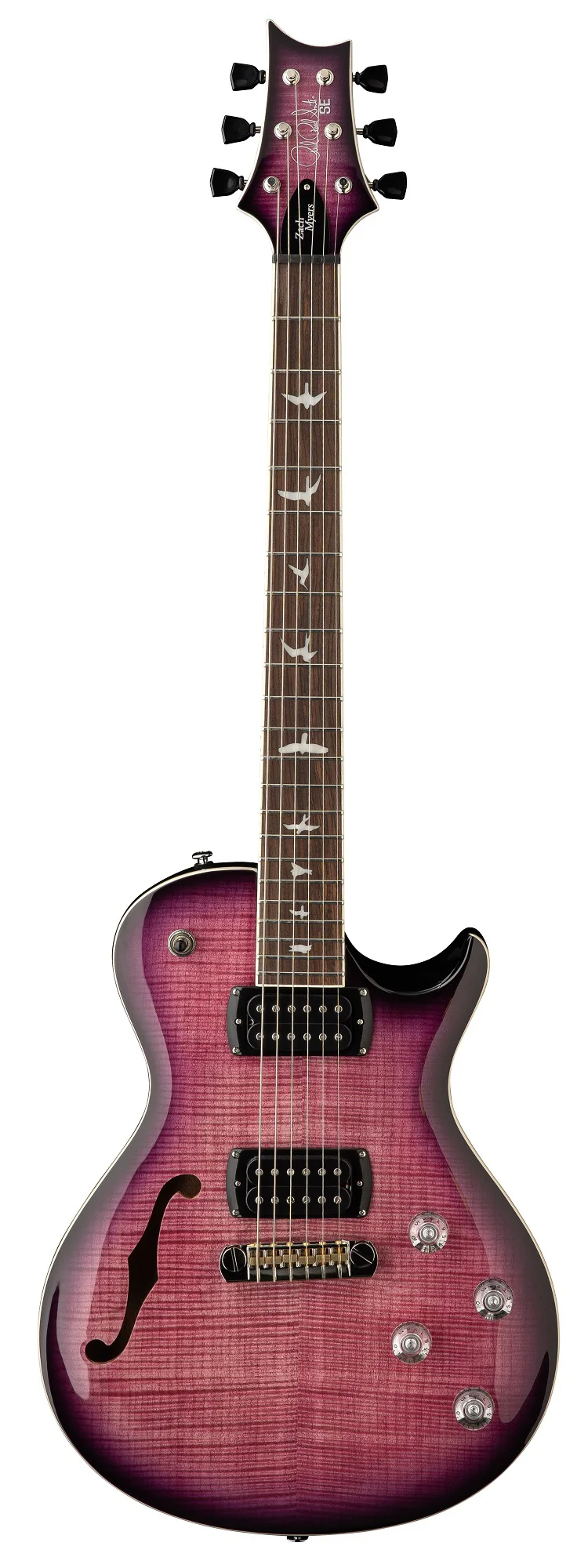 SE Zach Myers Elderberry Burst E-Gitarre