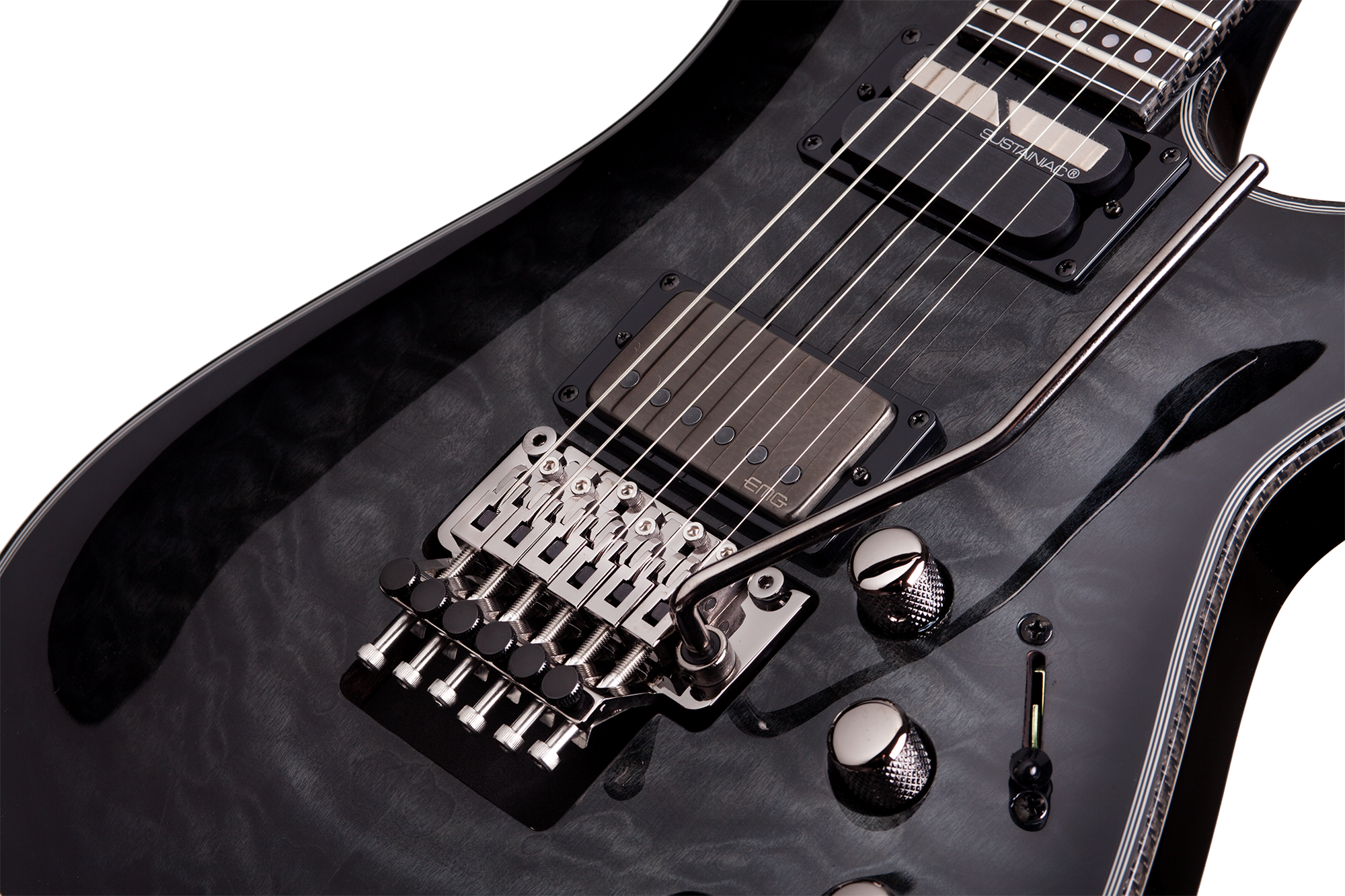 Hellraiser Hybrid C-1 FR S Trans Black Burst E-Gitarre