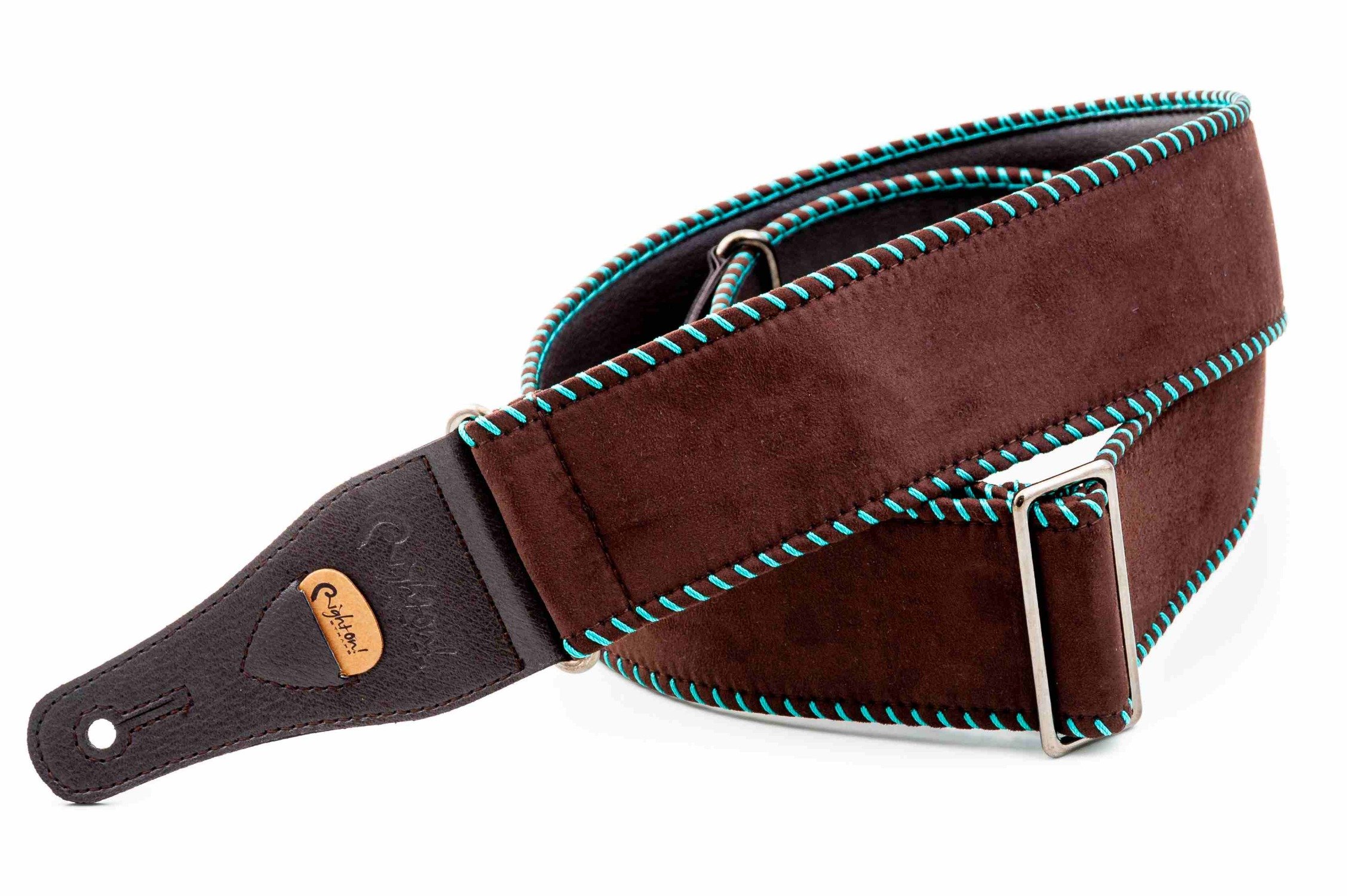 Yeehaw Brown Guitar Strap