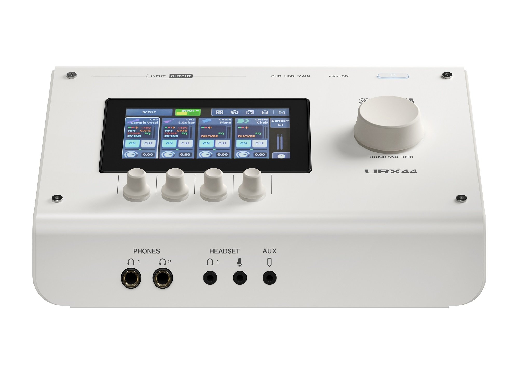 URX44 WH USB Audio-Interface