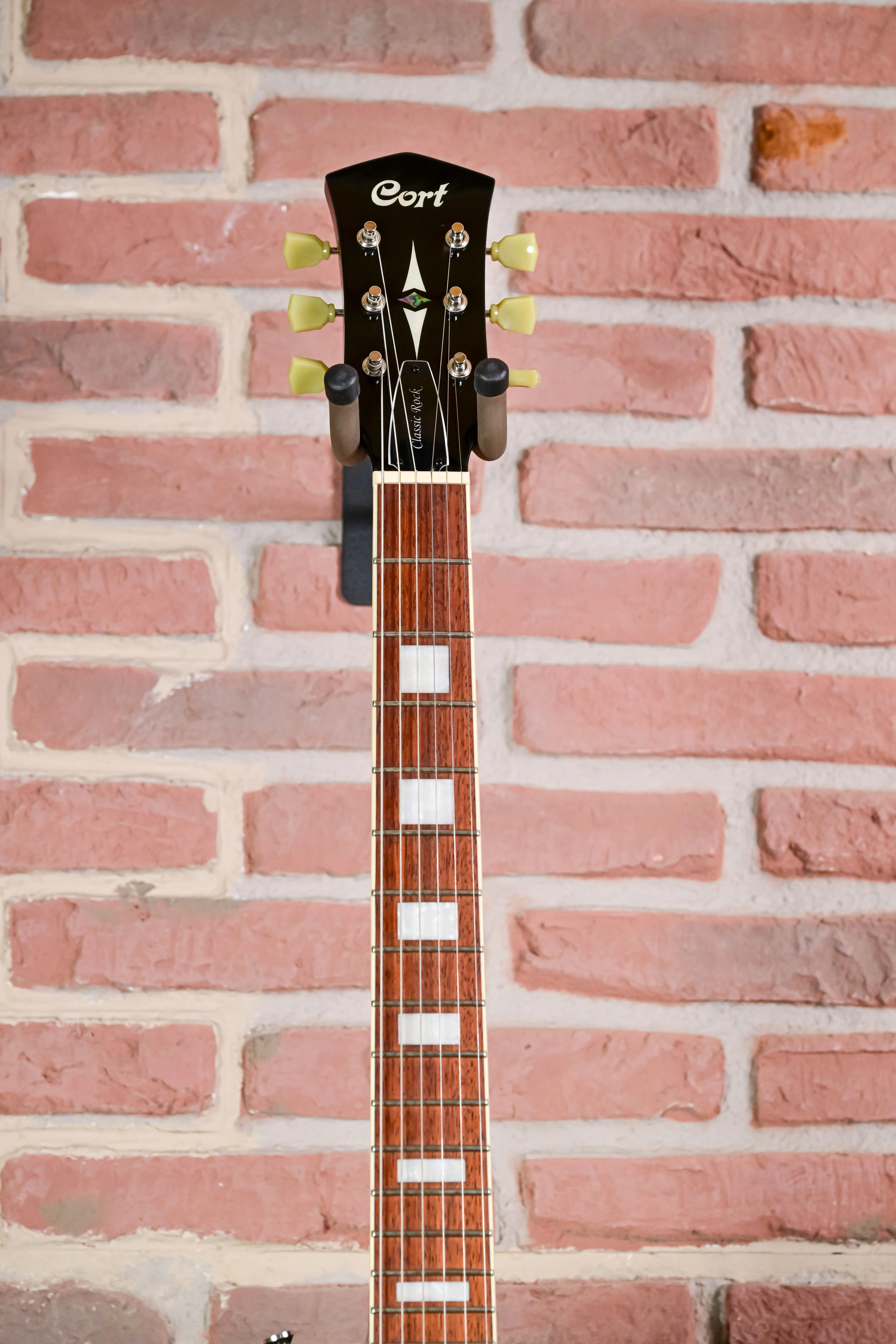 CR200 Single-Cut E-Gitarre Schwarz