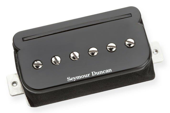 SHPR-1b P-Rails Bridge Humbucker - Black