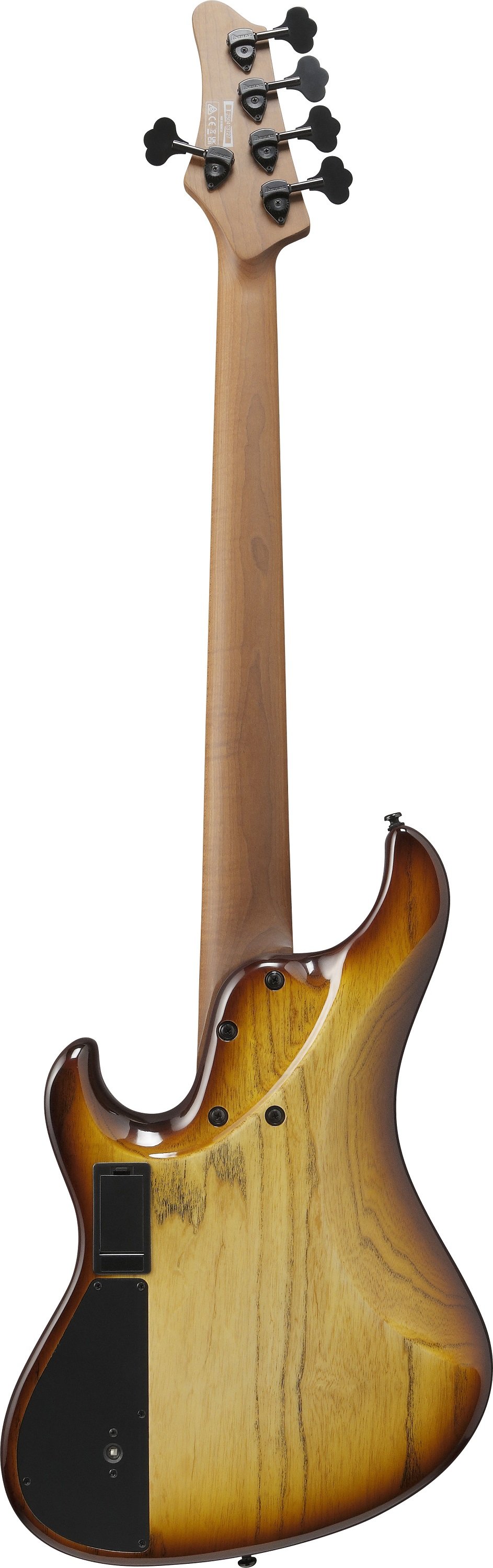 MDM1305-NAB 5-String E-Bass Natural Stained Amber Burst 