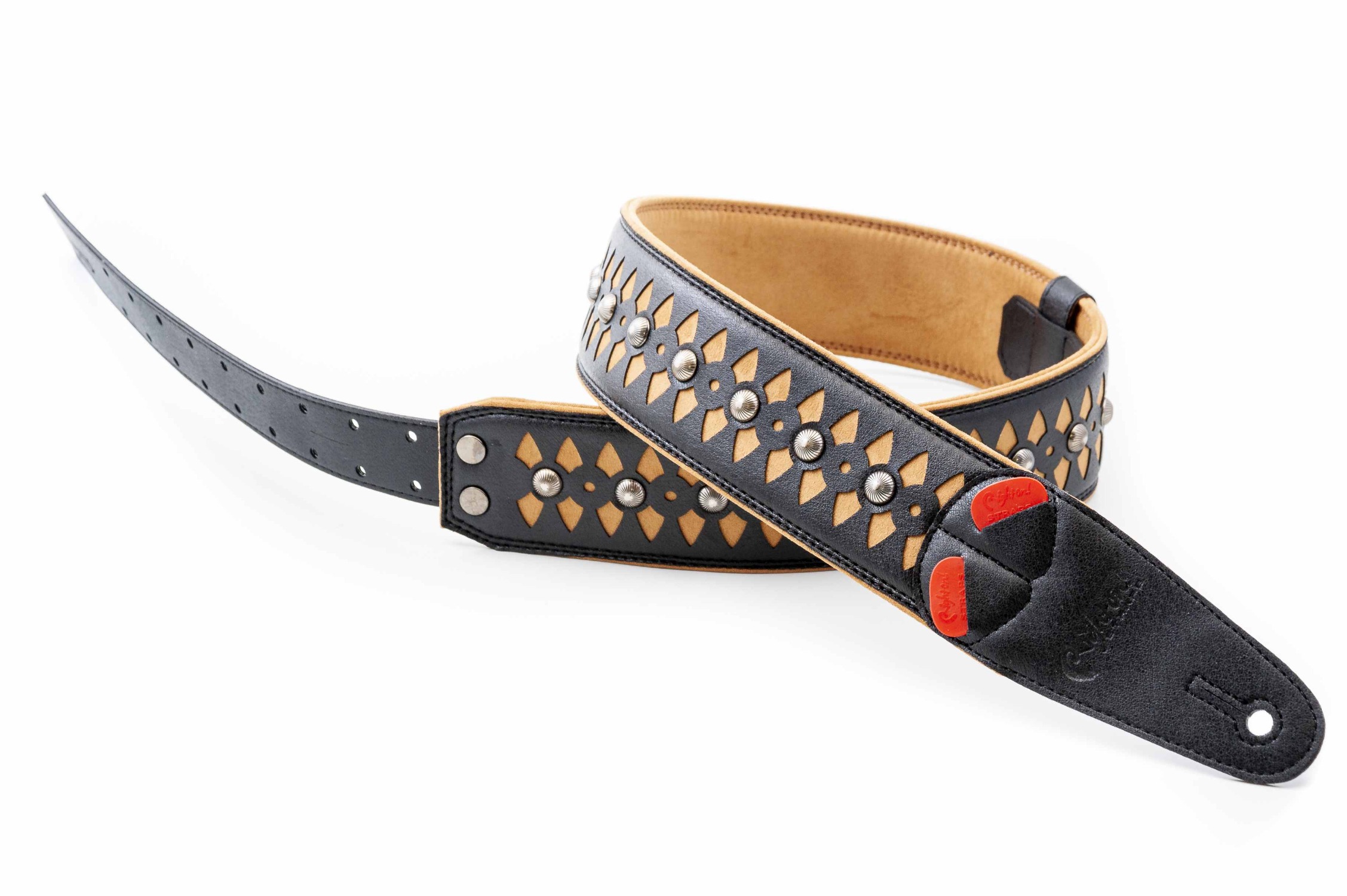 Armour Beige Guitar Strap