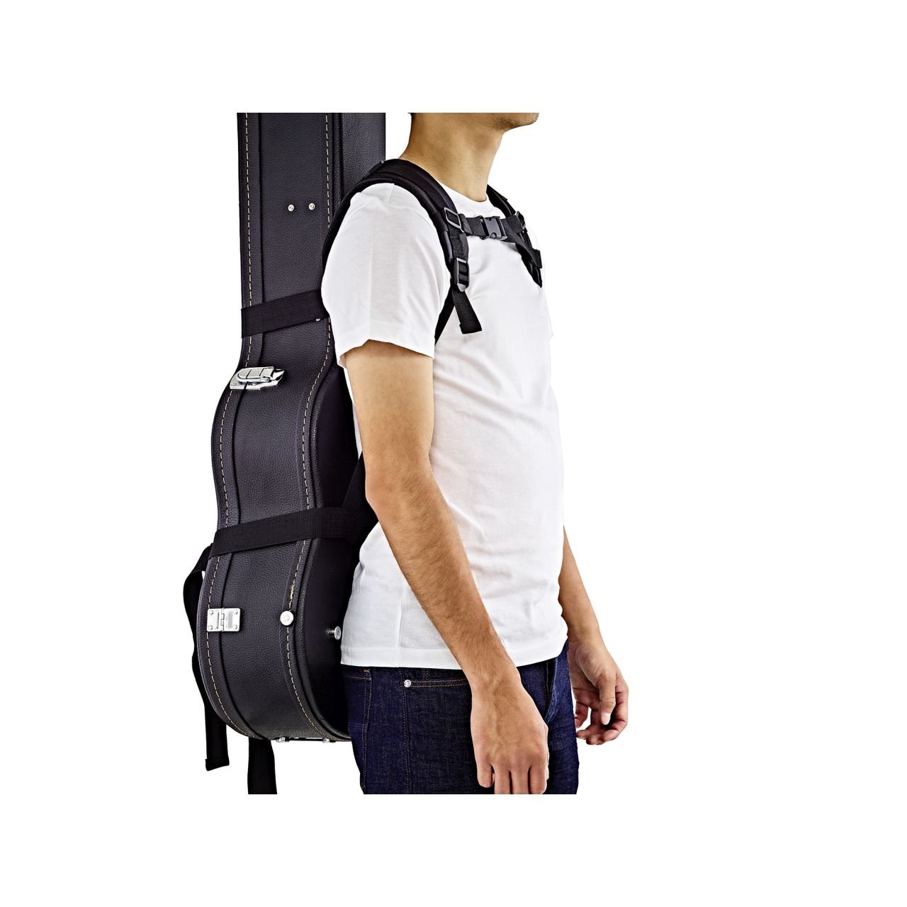 OBPS Back Pack Strap Black Flat