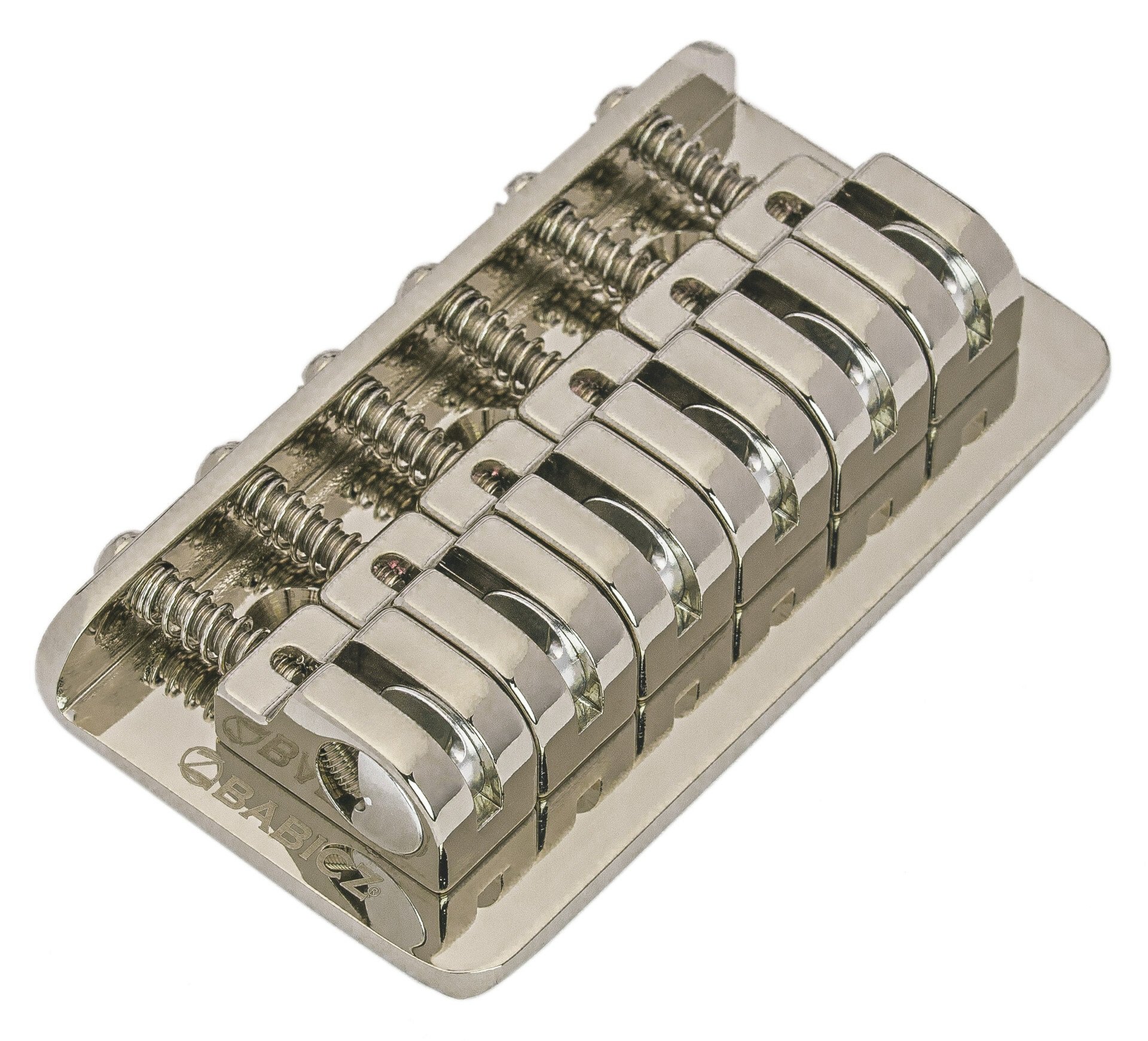 FCH Z-Series Fixed 6 Hardtail Bridge - Nickel