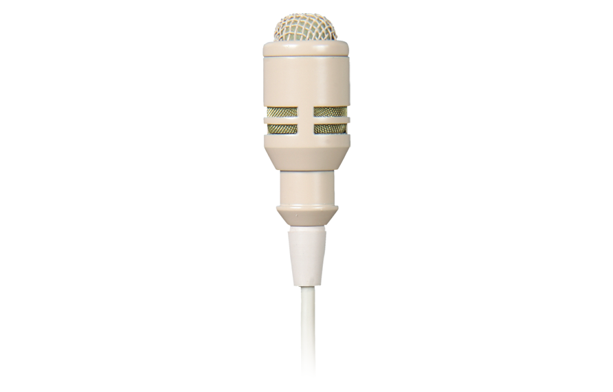 MU-53LS-M Lavalier Kondensator-Ansteckmikrofon (Niere), beige