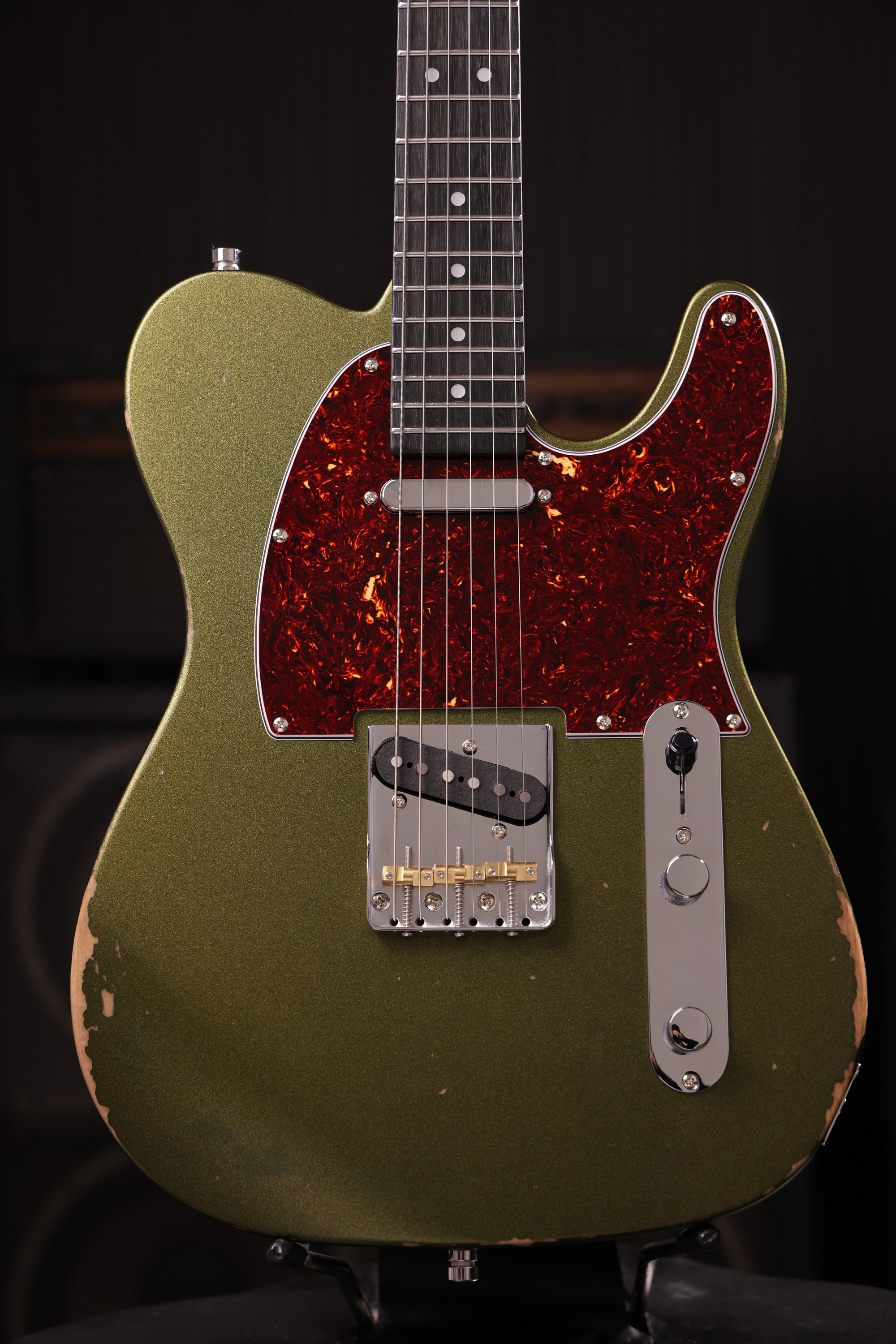 PT-6 SGR R Sherwood Green Relic E-Gitarre