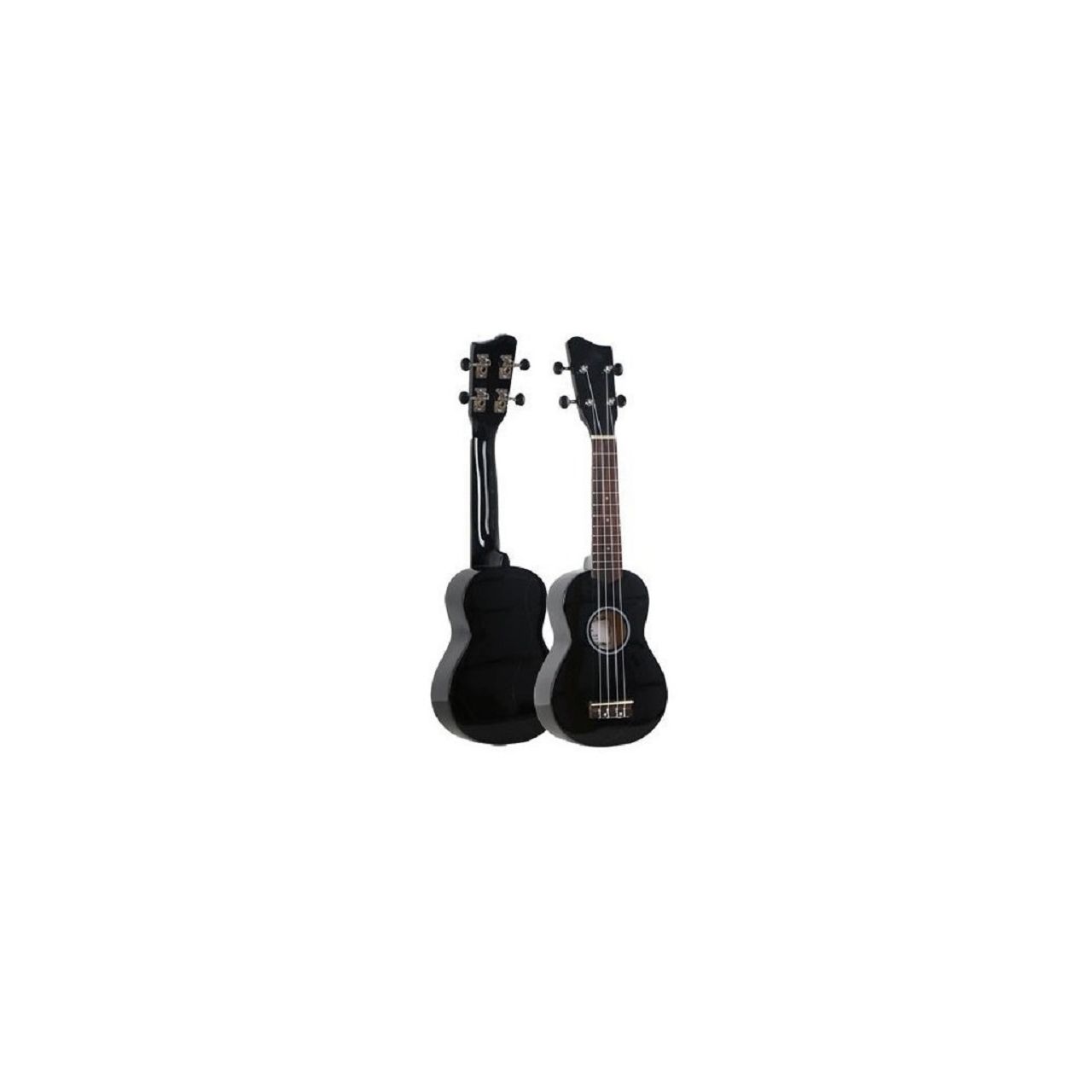 UK-21 BLACK gloss Soprano Ukulele