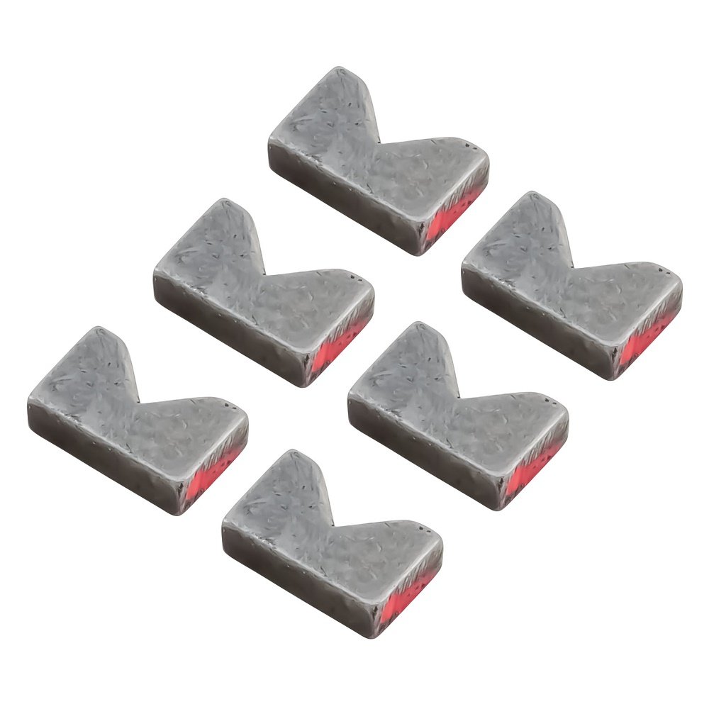  KickAss Saddle Insert Set Stainless Steel - Notched