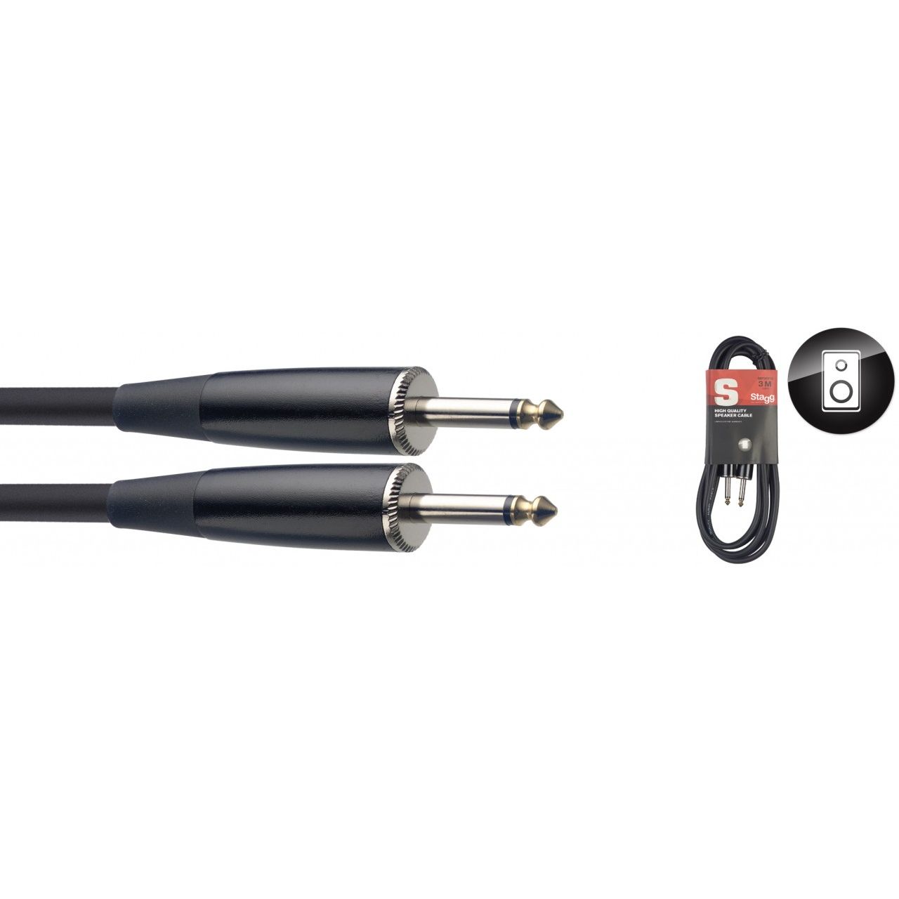 Lautsprecherkabel 2x1,5mm² - Klinke - 15m