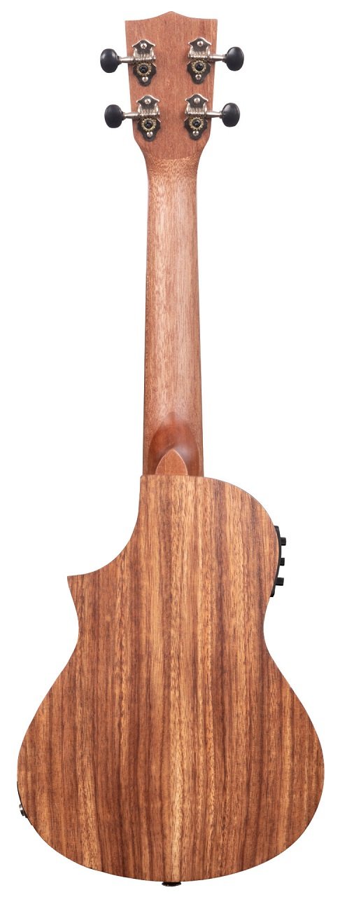 KA-TK-C-CE Teak Tri-Top Concert Ukulele with Cutaway & EQ