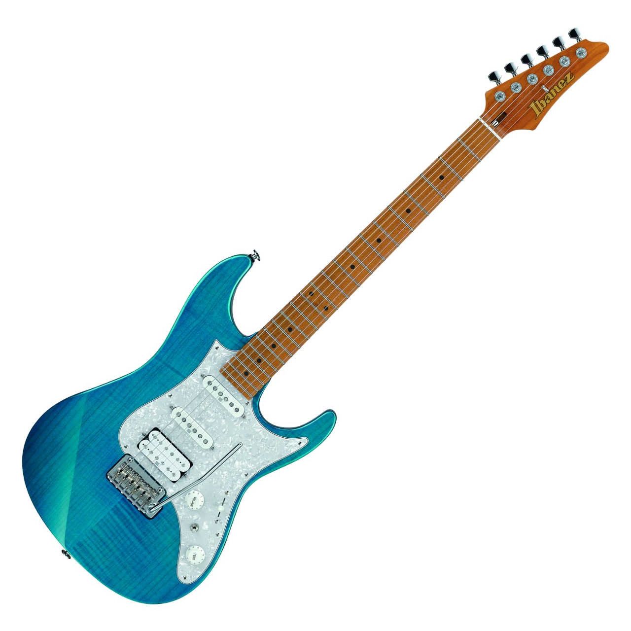 AZ2204F-TAB AZ Prestige Transparent Aqua Blue - E-Gitarre