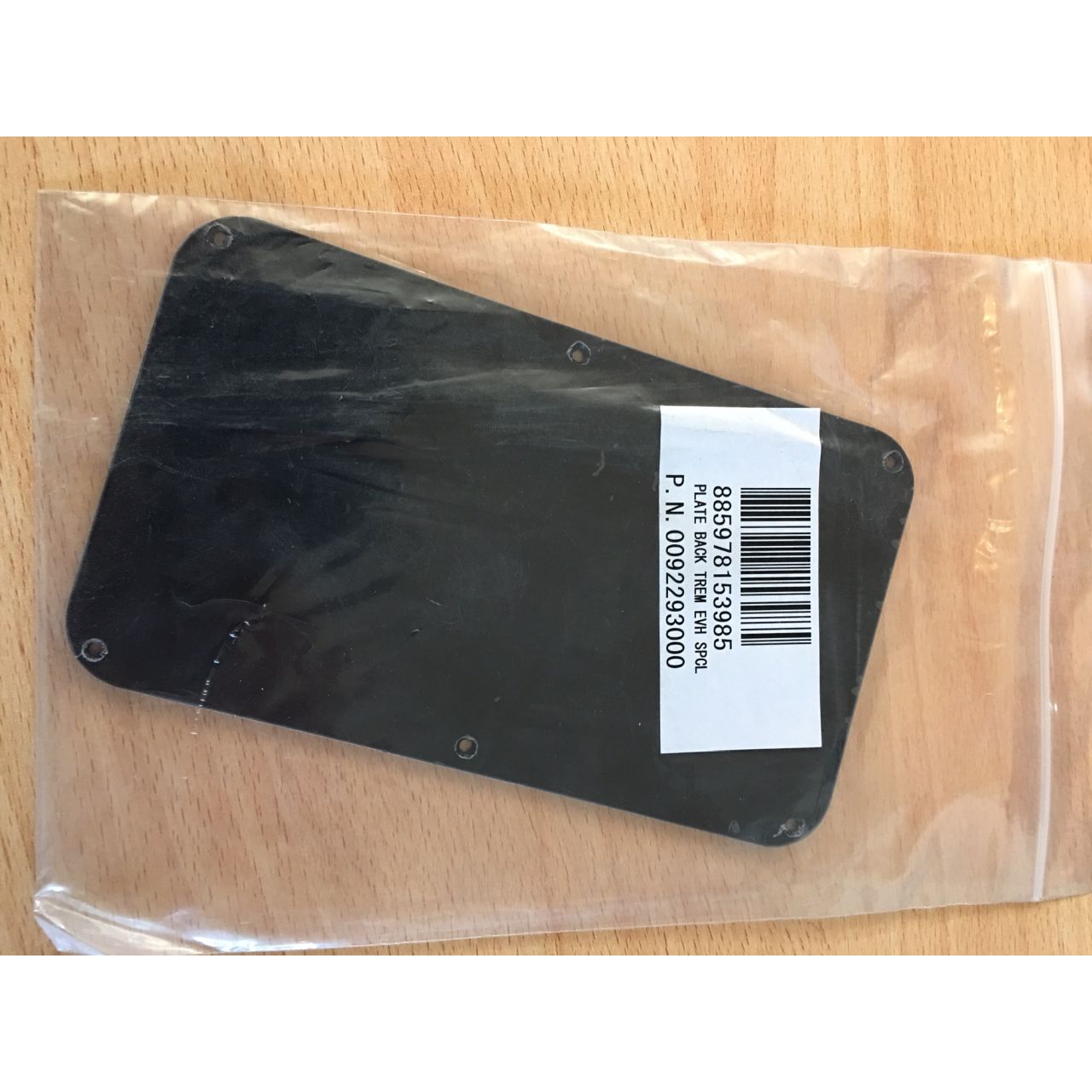 Tremolo Cover / Back Plate EVH Special, schwarz