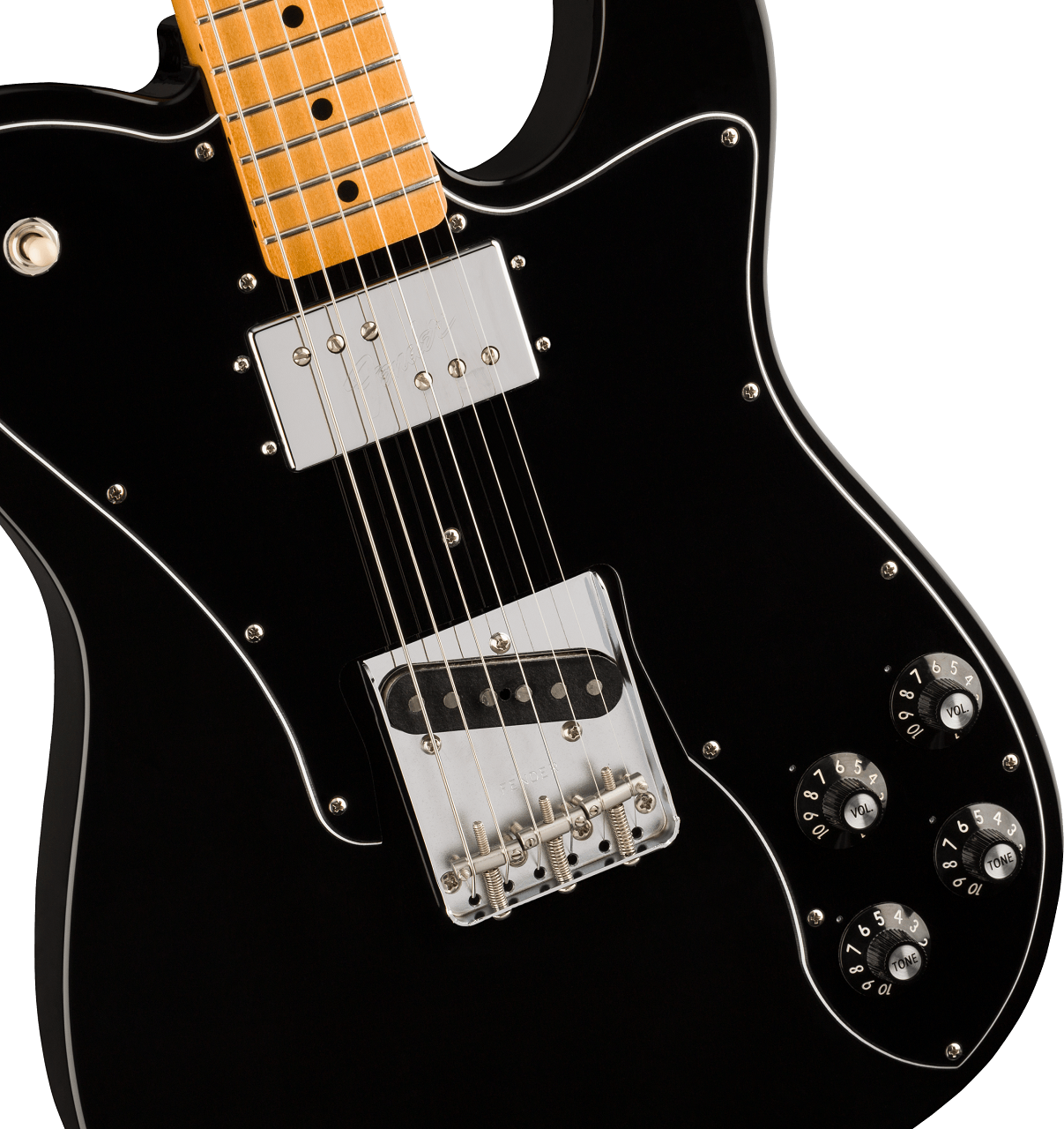 Vintera '70s Telecaster® Custom, Maple Fingerboard, Black - Limited Edition