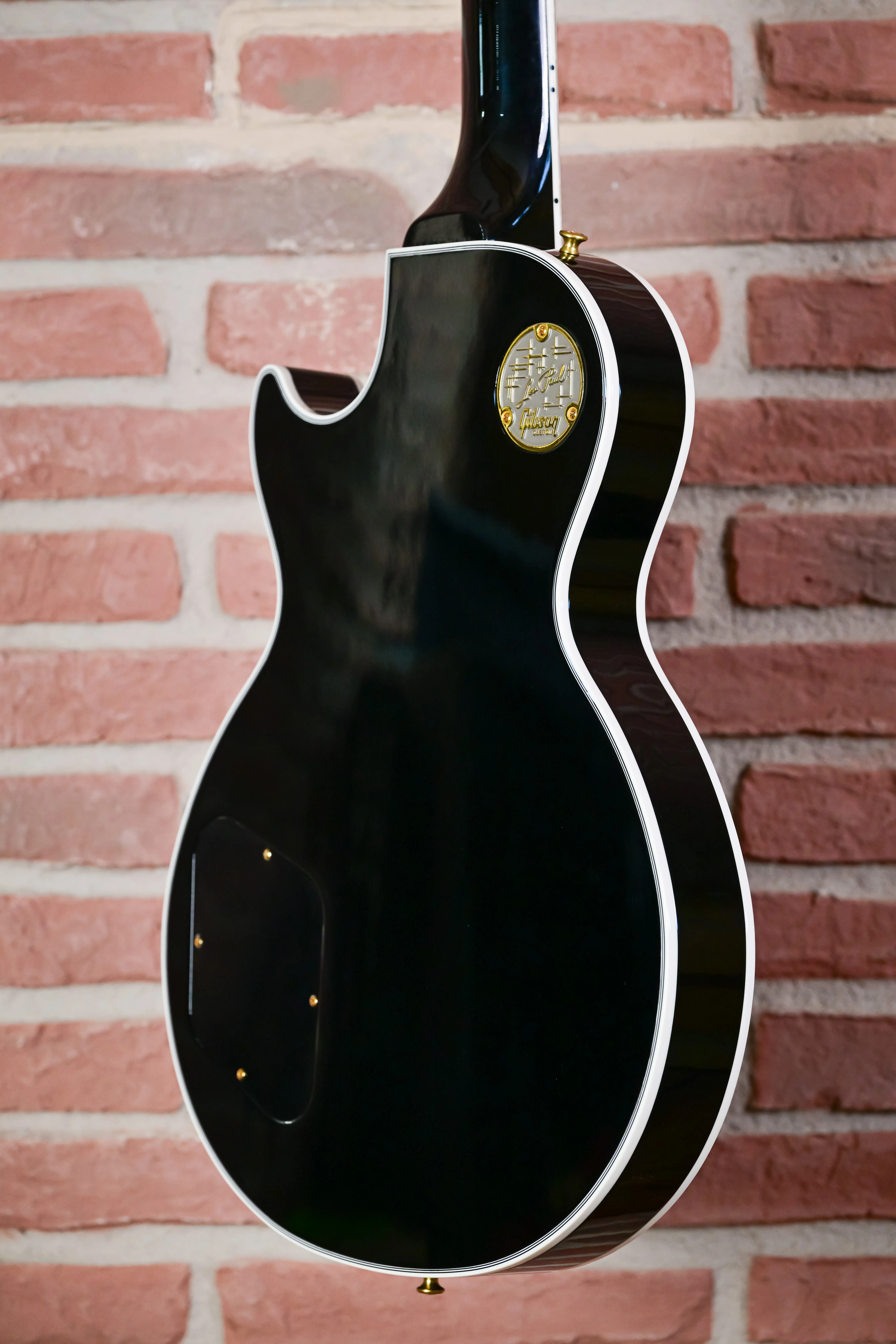 Les Paul Custom Long Scale Ebony Gloss Gold Hardware Custom Shop