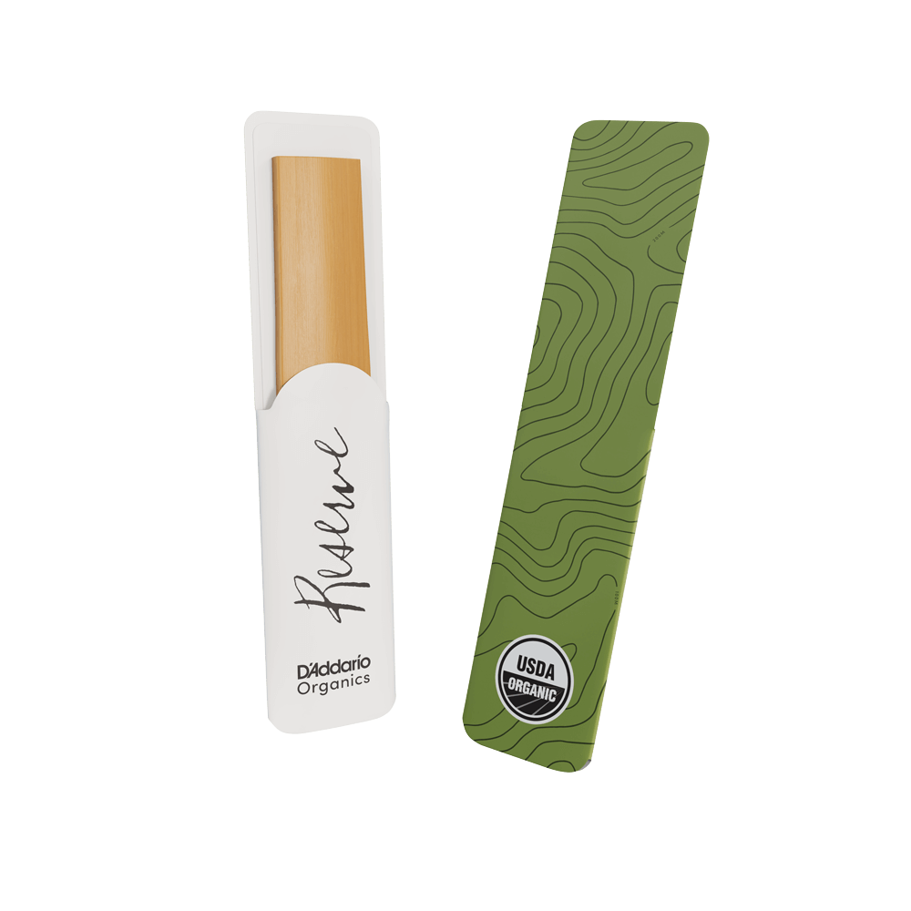 Organic Reserve Blätter für Tenorsaxophone, Stärke 2,0, 5er-Packung