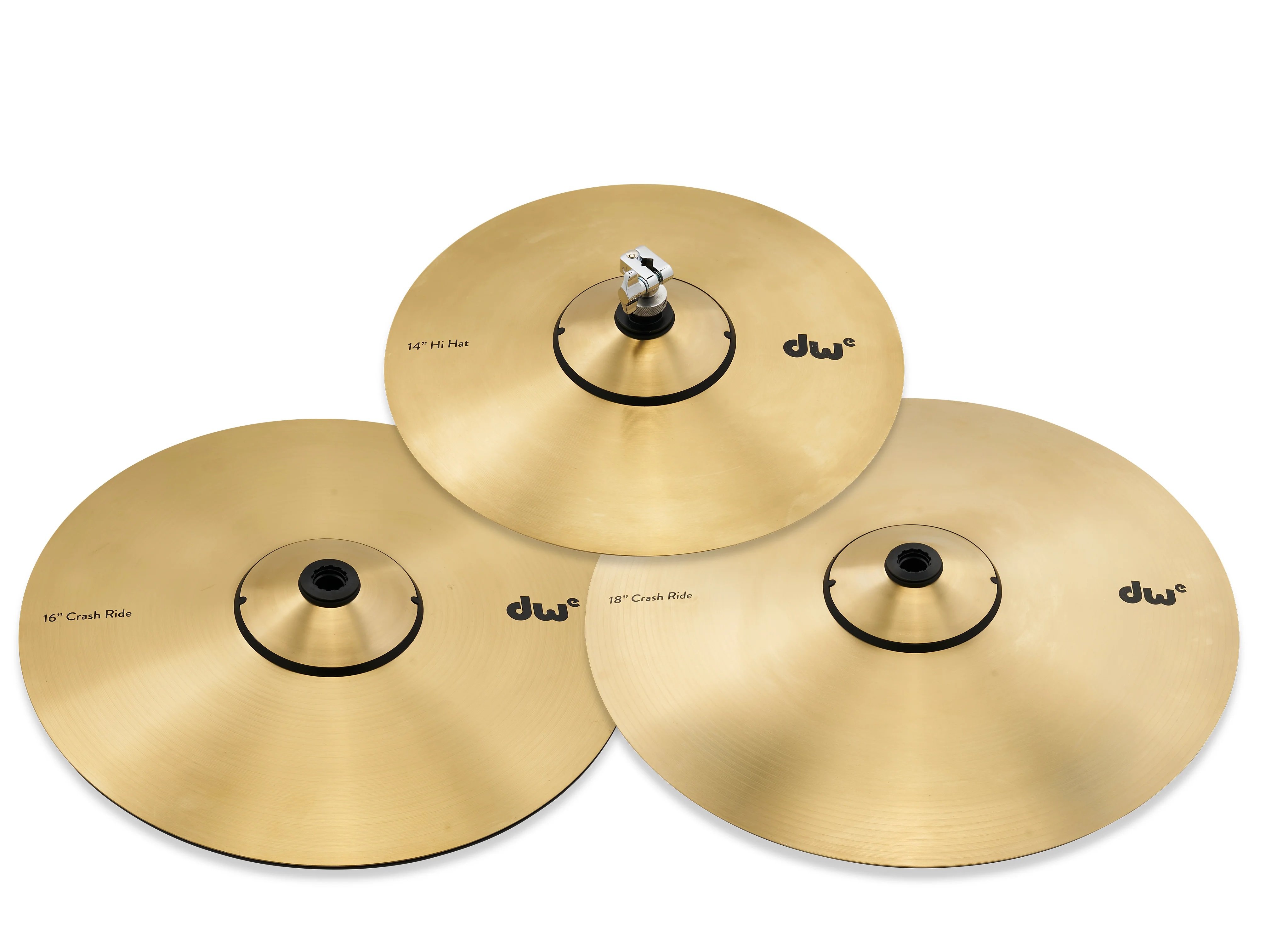 Black Galaxy | 4-tlg Drum Kit Set mit 3 Becken