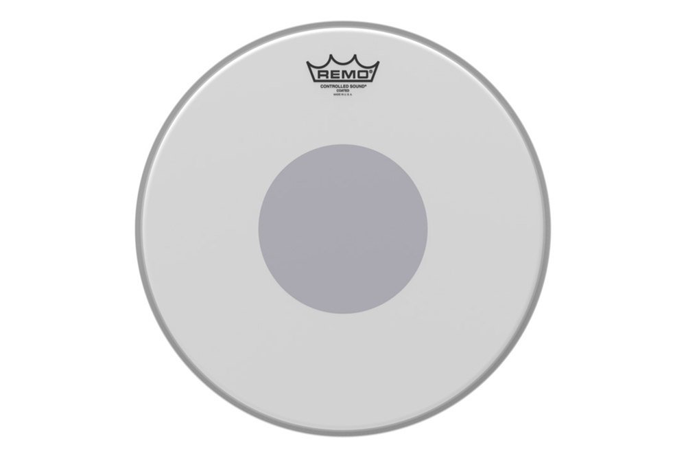 Remo 12 Ambassador CS Coated Black Dot Tom Fell
