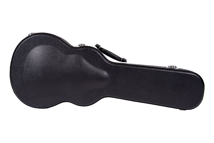 Hardcase Concert Ukulele Black Archtop BCC-AT