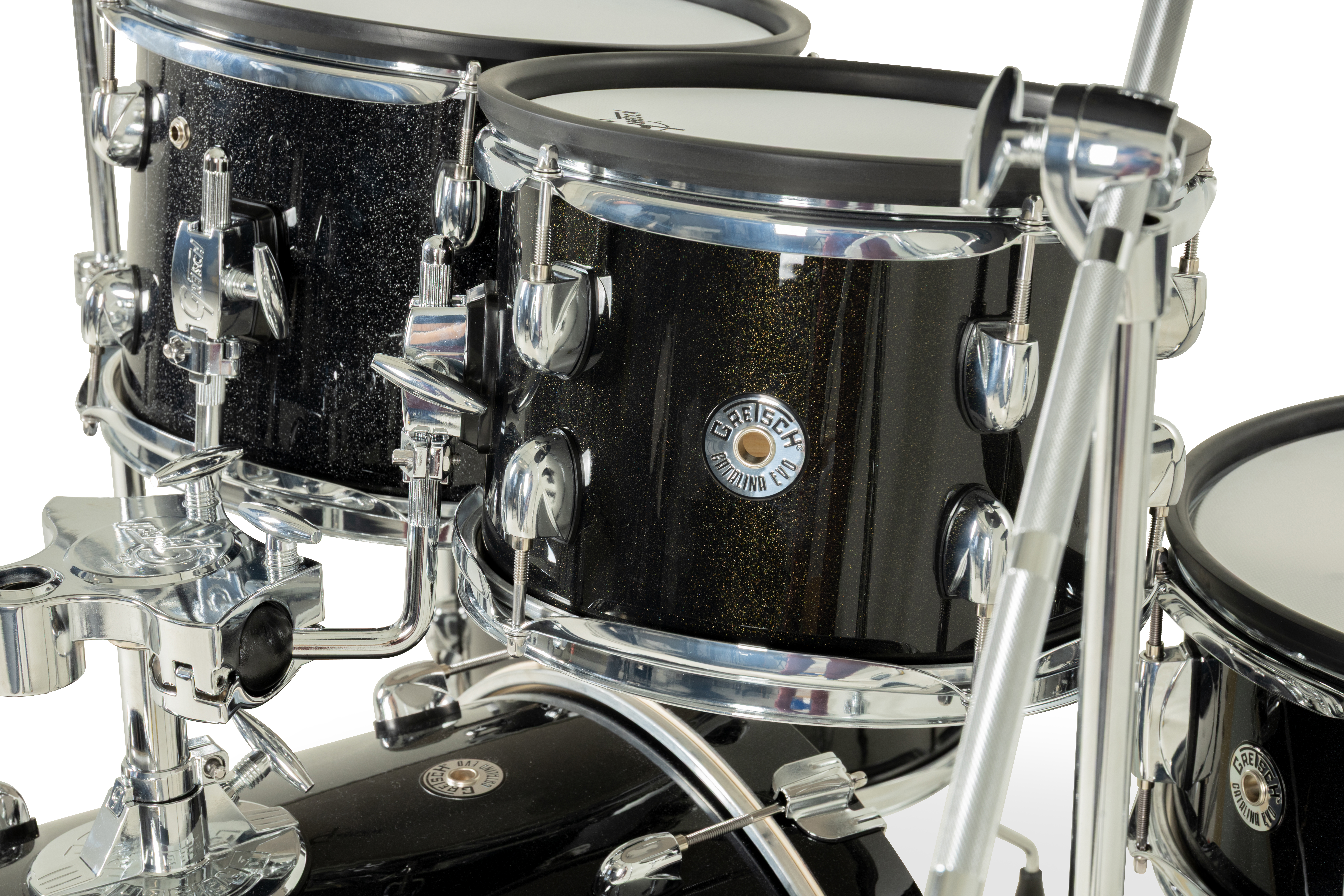Catalina Evo 5PC Drumset Black Sparkle