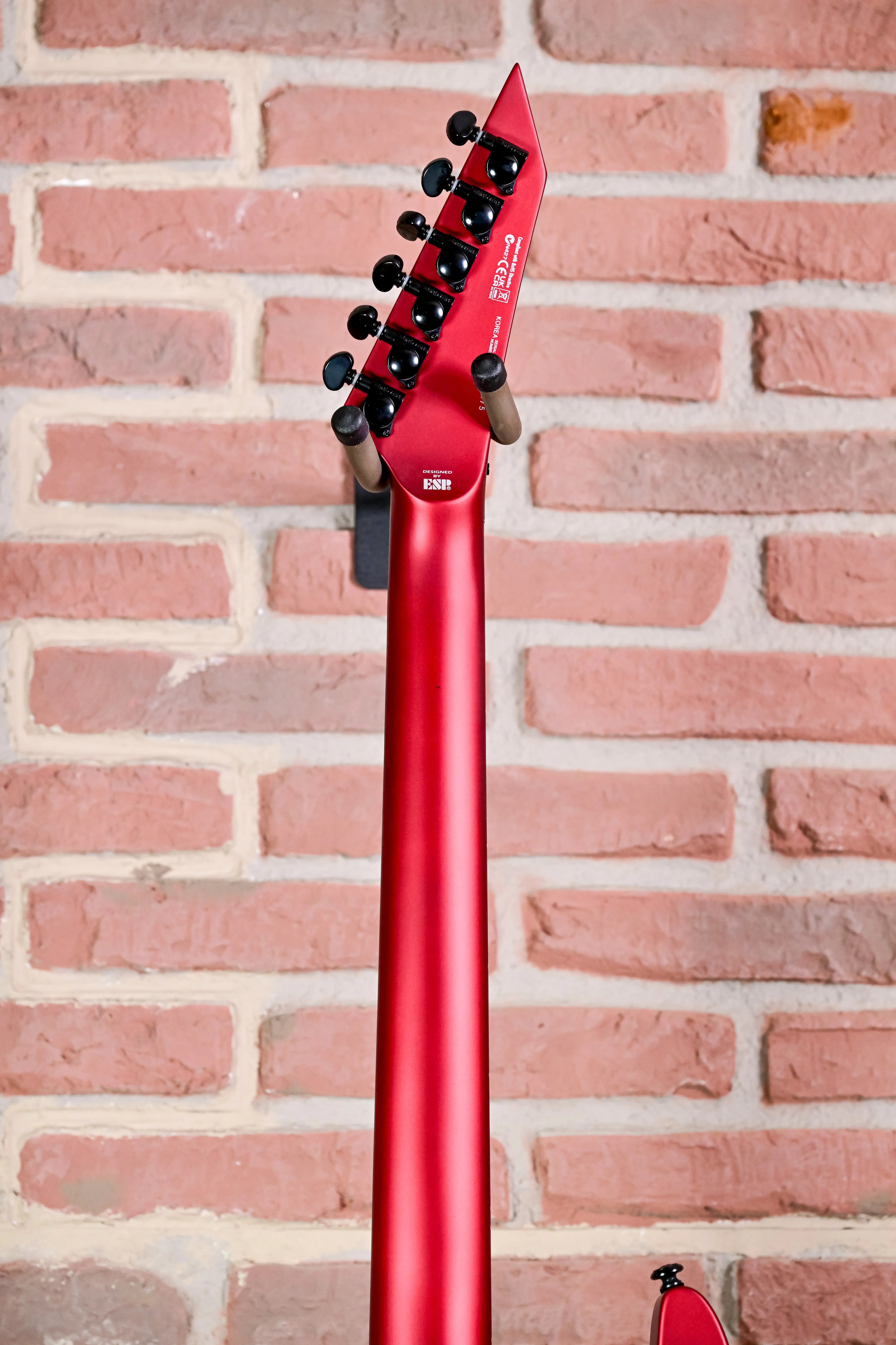 M-1000 CARS Candy Apple Red Satin E-Gitarre