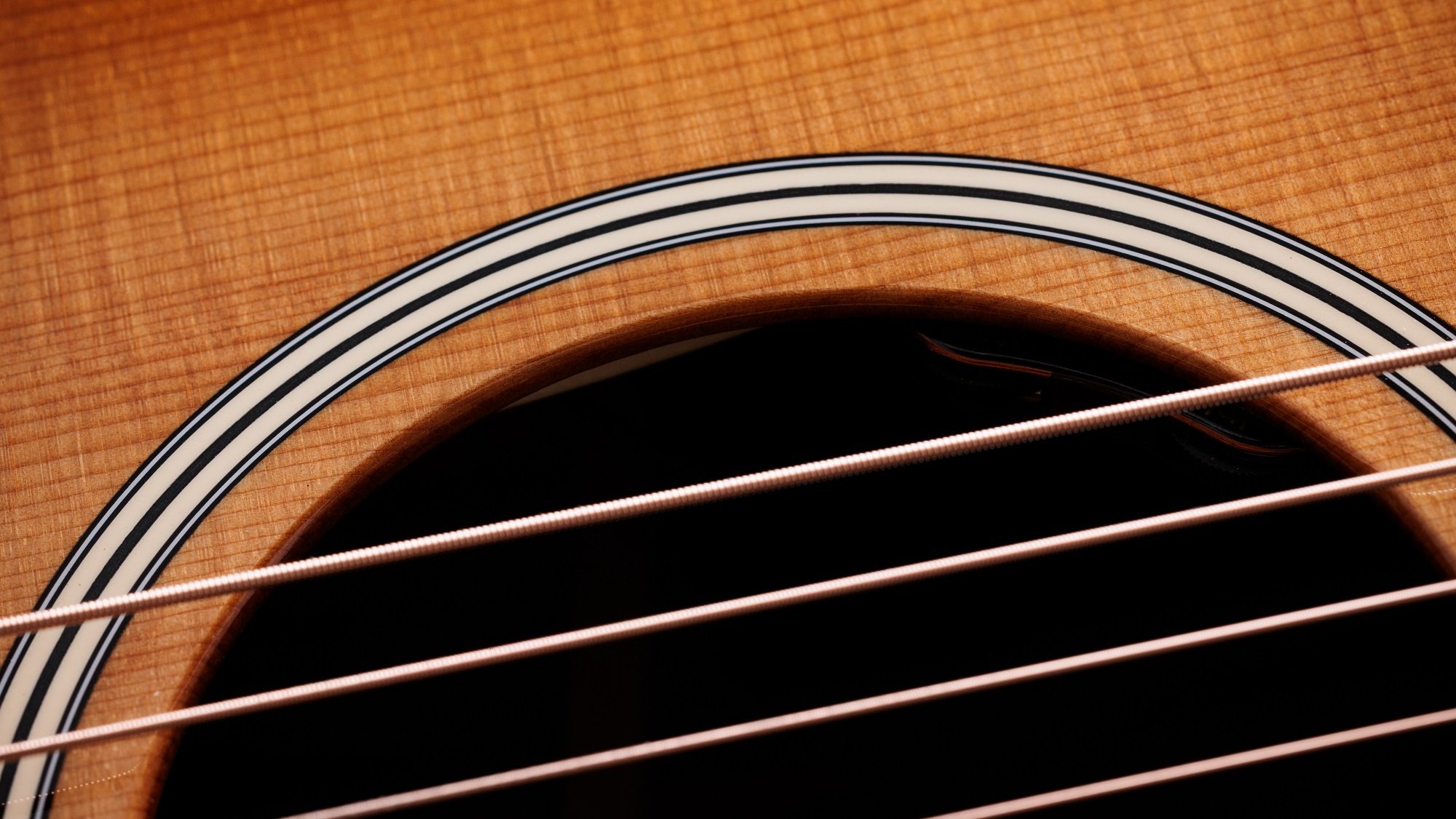 Gold Label 717e Sunburst Cream Pickguard Westerngitarre