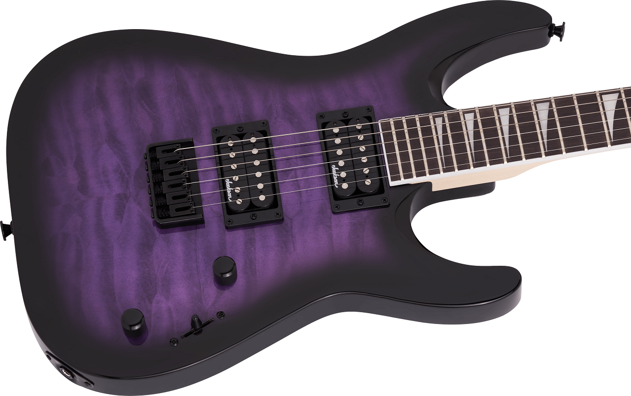 JS Series Dinky Arch Top JS32Q DKA HT Transparent Purple Burst