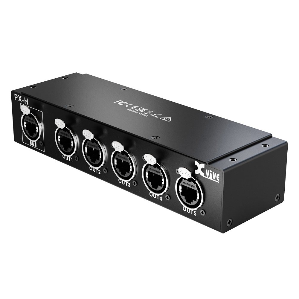 PX-H Hub - Breakout Box for 5 PX-A Connections