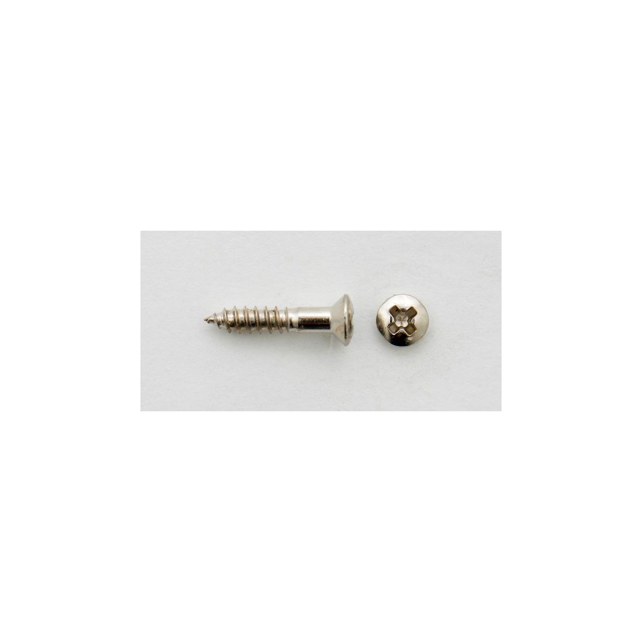SR09C Pickguardschraube, Vintage G-Style, 2,5 x 10 mm, nickel