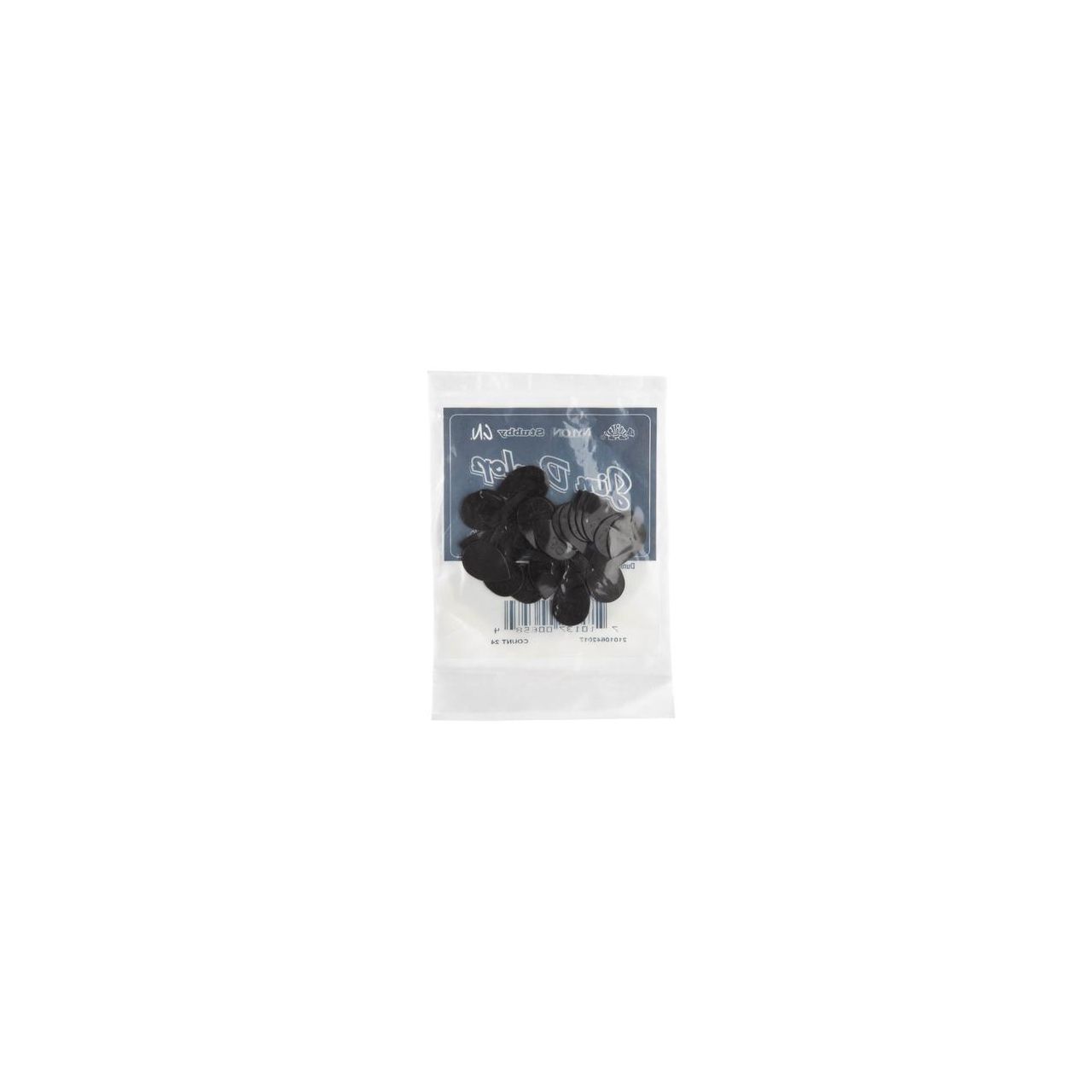 Speedpicks Jazz, 24 pc, black, reverse angled, left handed, medium 