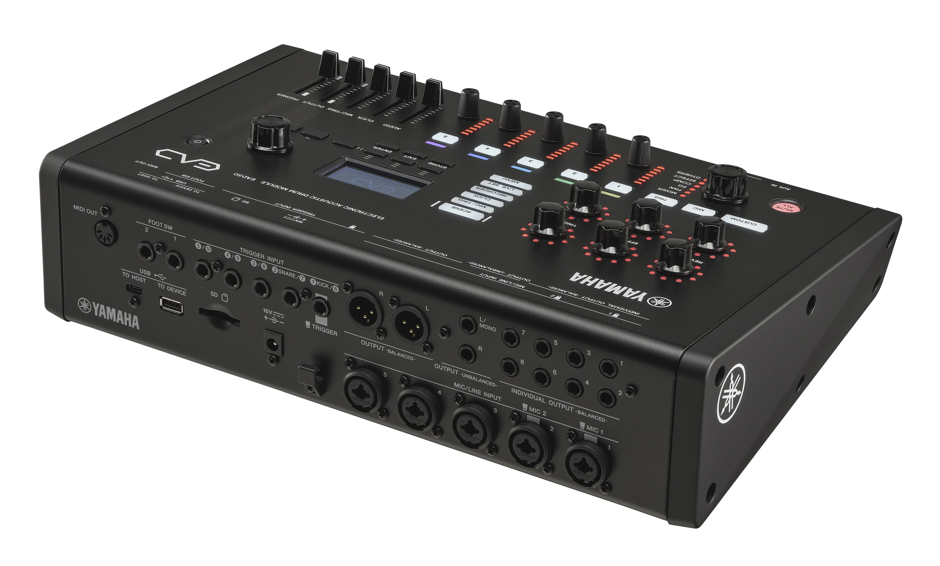 Yamaha EAD50 Rückseite ¾ Perspektive