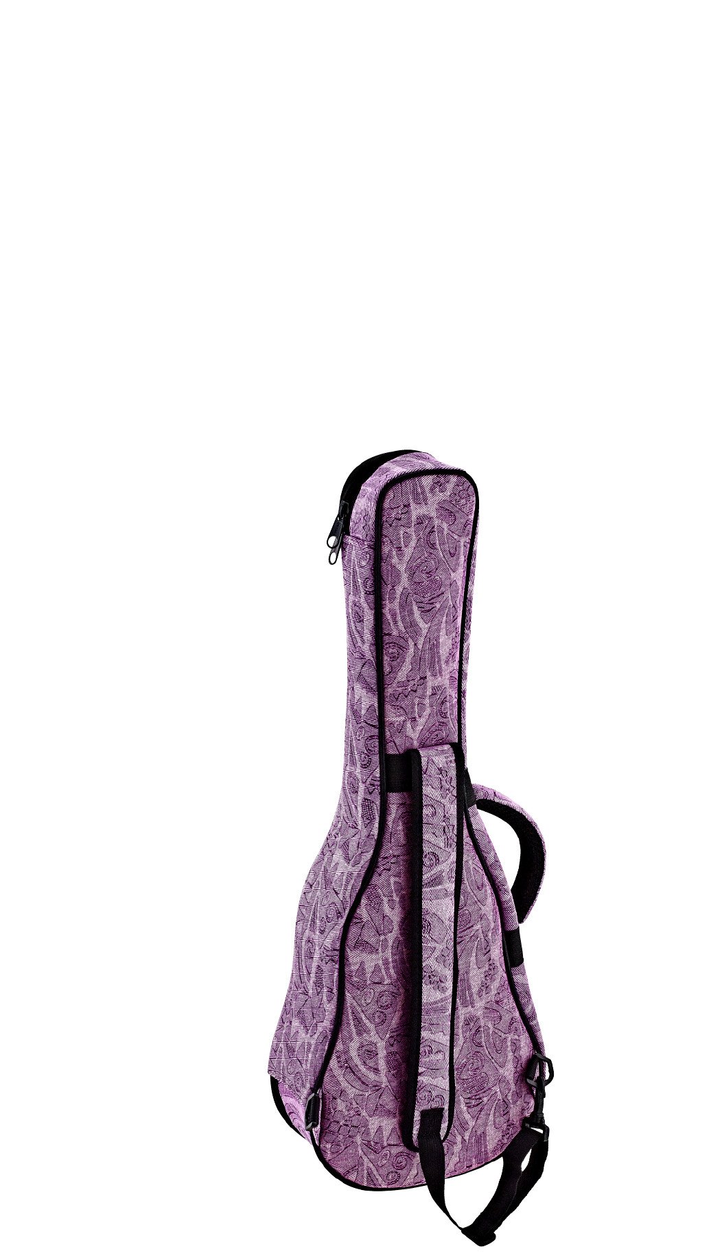 Gigbag für Tenor Ukulelen - Denim Look Purple