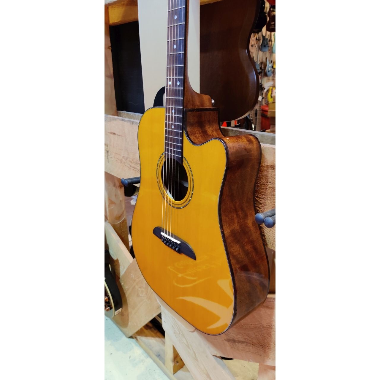 Legacy FD 14 SV Dreadnought - High Polish Yellow - Westerngitarre mit Tonabnehmer