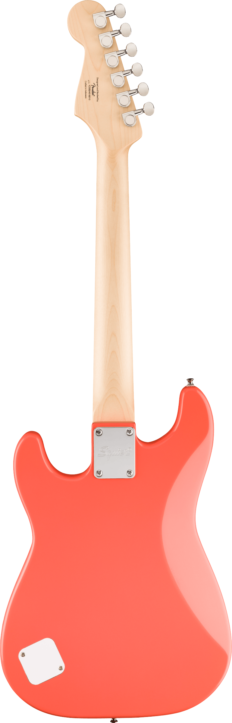  FSR Mini Stratocaster Maple Fingerboard Tahitian Coral