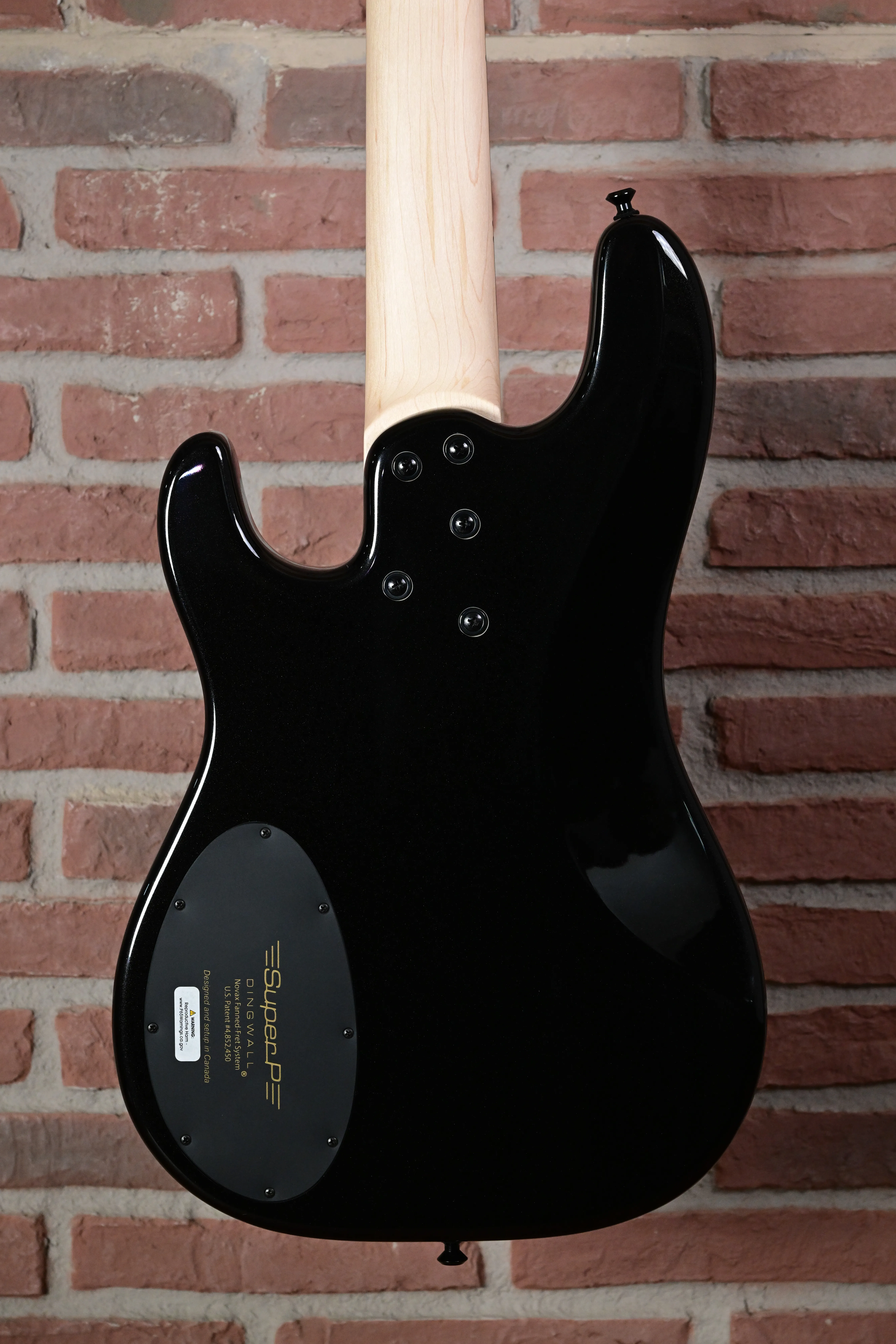 SP1 5-String Bass Gloss Metallic Black