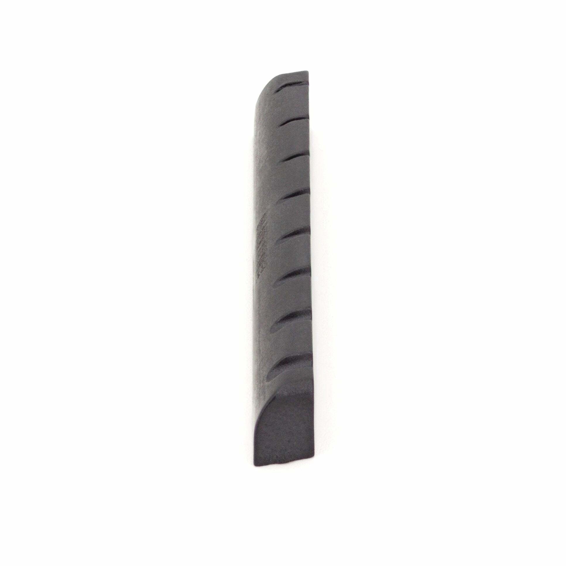 Black TUSQ XL PT-6849-00 - Slotted Guitar Nut, 8-String (59,43 x 4,79 mm) - Fanned Frets, Rounded, F