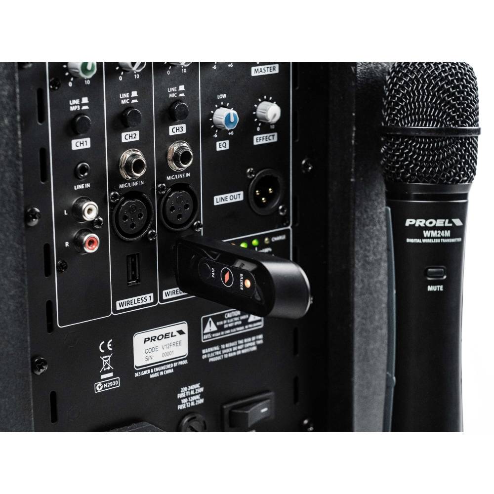 V10Free -Batteriebetriebenes All-in-one-Soundsystem
