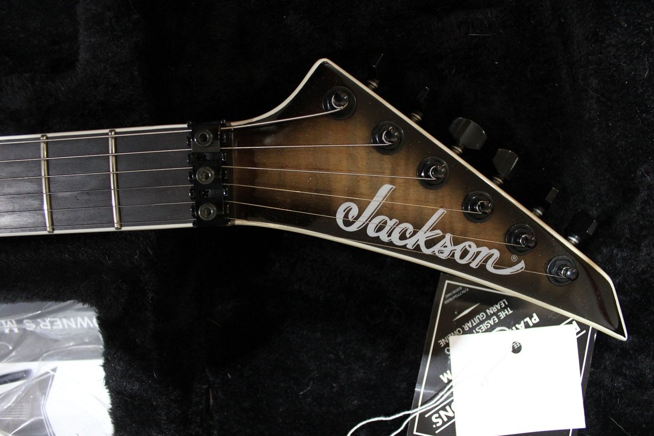 Jackson Limited Edition Wildcard Series Soloist SL2FM Transparent Black Burst USED1!