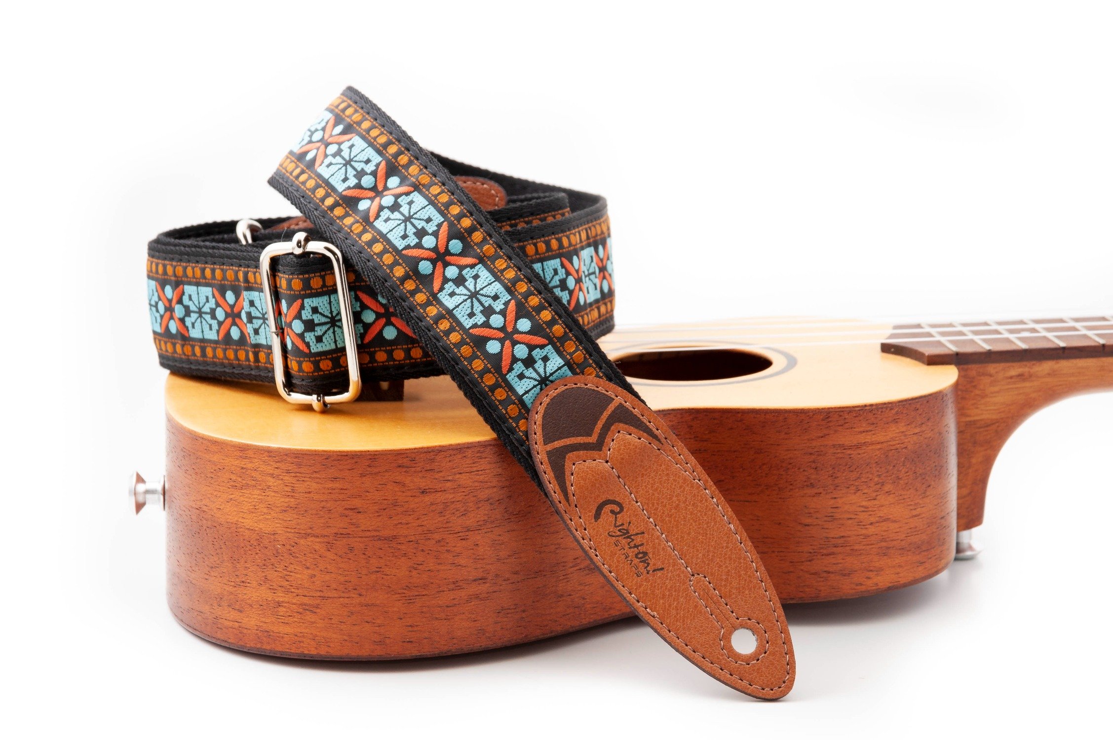 Surf Rider Teal Gitarrengurt