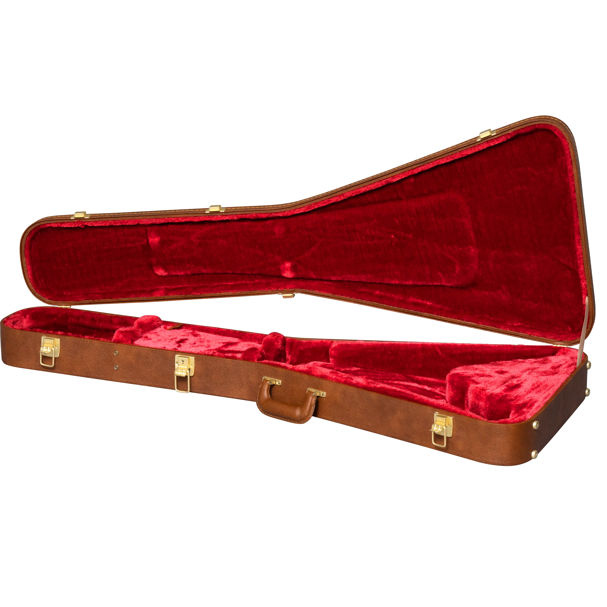Flying V Original Hardshell Case  (Brown)