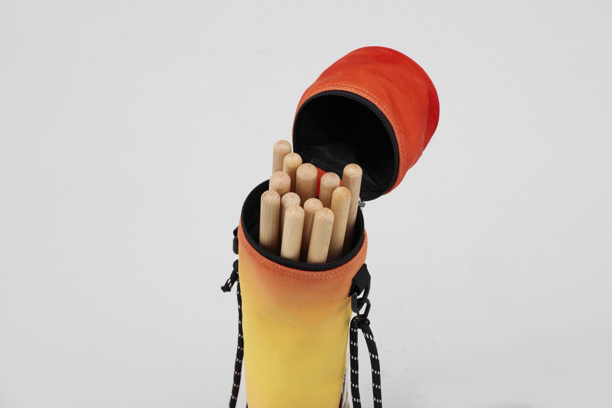 Vivid Collection Stick Bag - Orange x Yellow