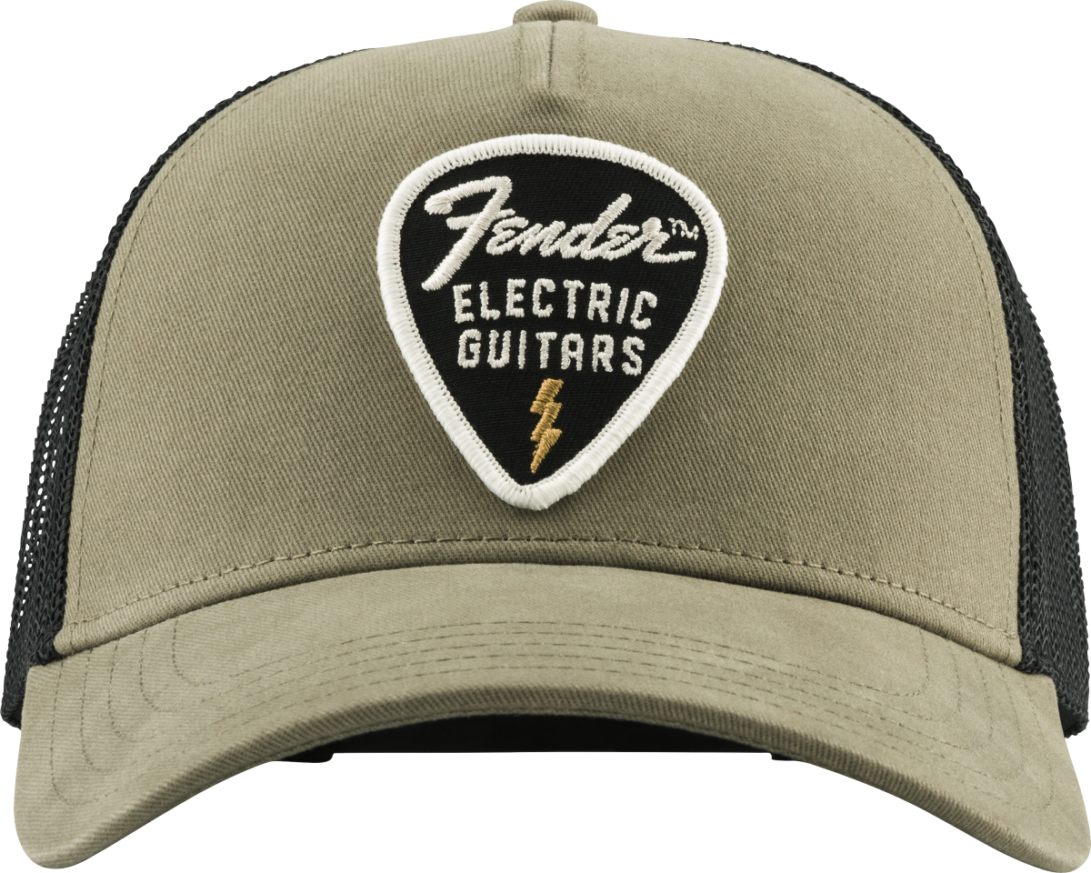 Snap Back Pick Patch Hat Olive